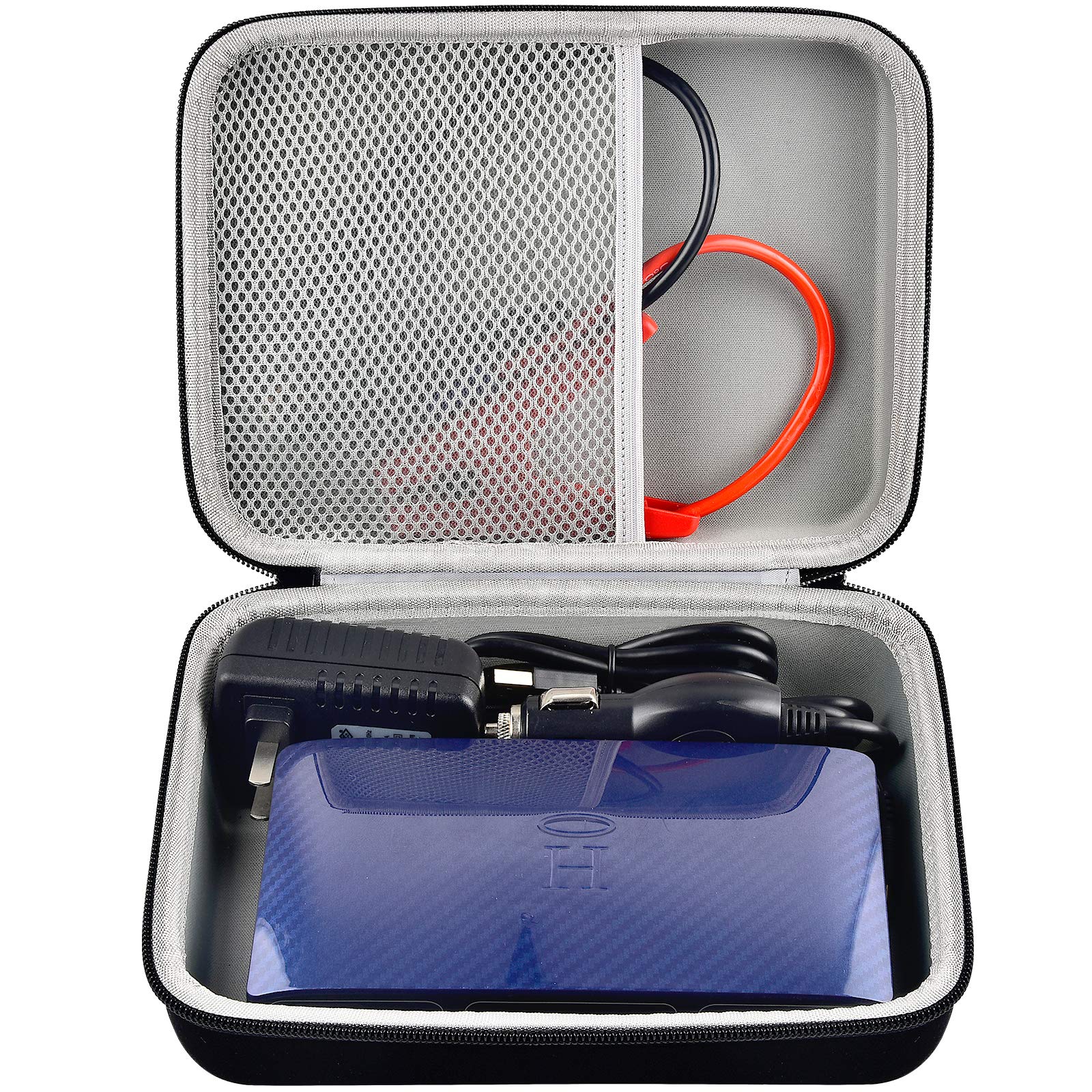 Case Compatible With Halo Bolt Portable Car Battery Jump Starter 58830/44400/57720 Mwh Charger. Power Bank Holder For Halo Power