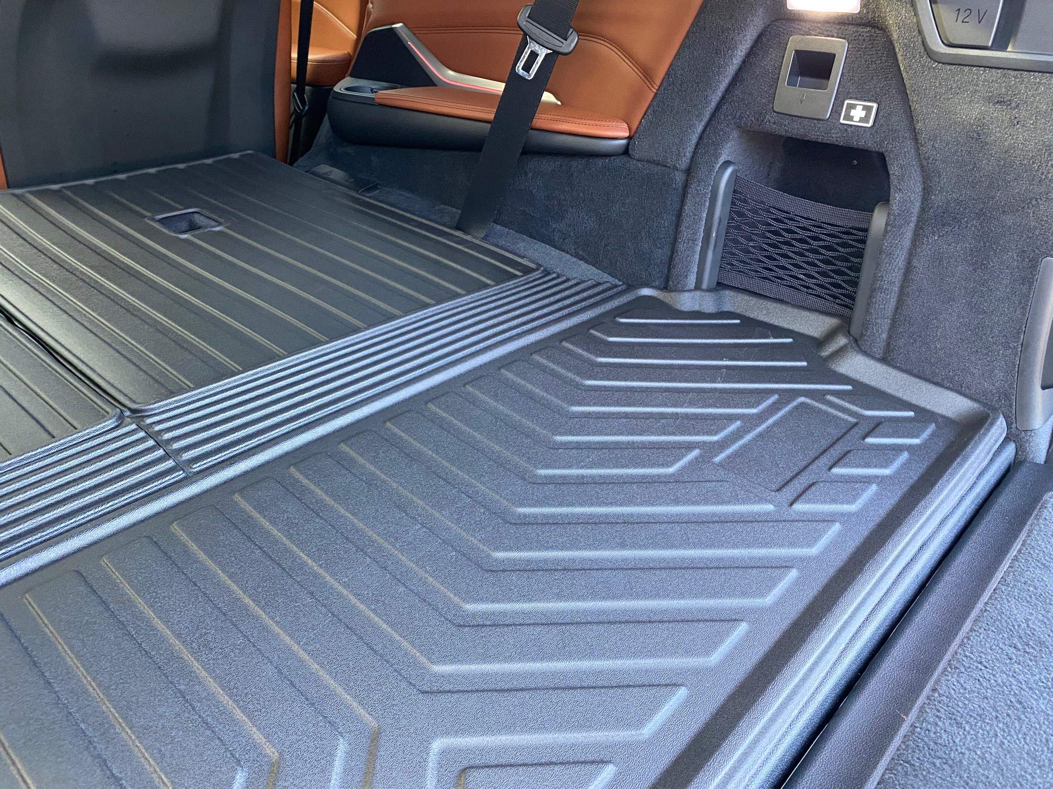 Premium Cargo Liner for BMW X7 2019-2025 - 100% Protection - Custom Fit Car Trunk Mat - Easy-to-Wash & All-Season Black Cargo Ma