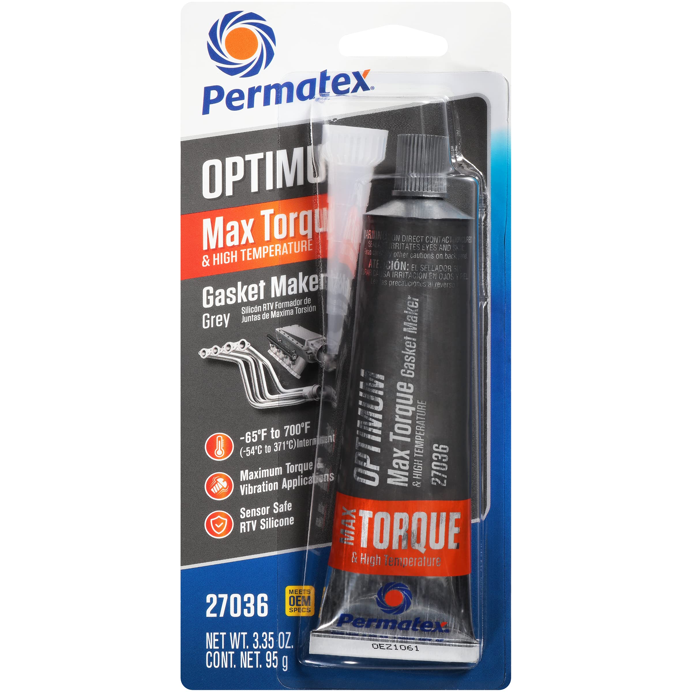 Permatex 27036 Optimum Grey Gasket Maker 3 Oz