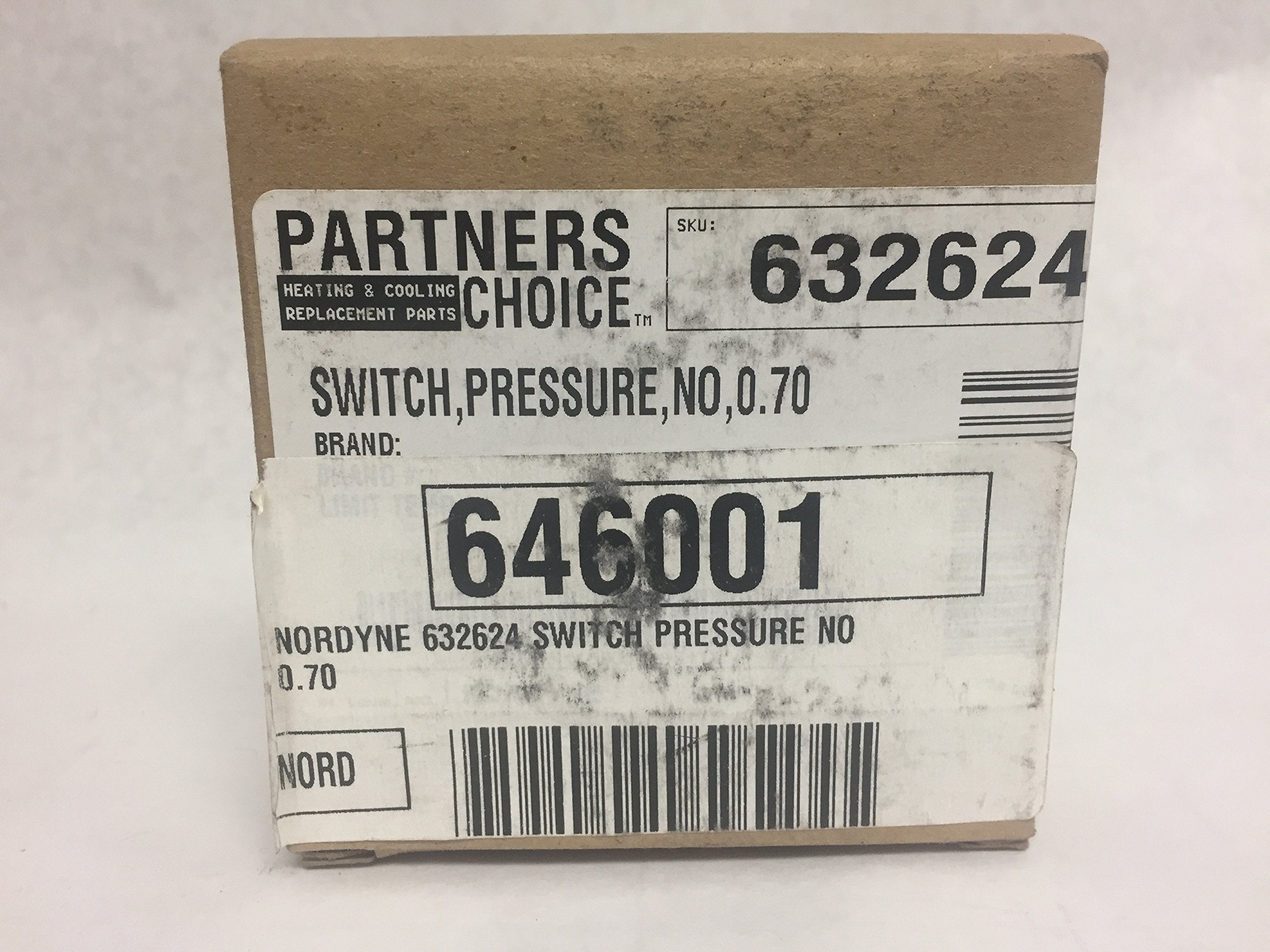 Nordyne, Inc. Parts 632624 Pressure Switch F/M7Rl 060