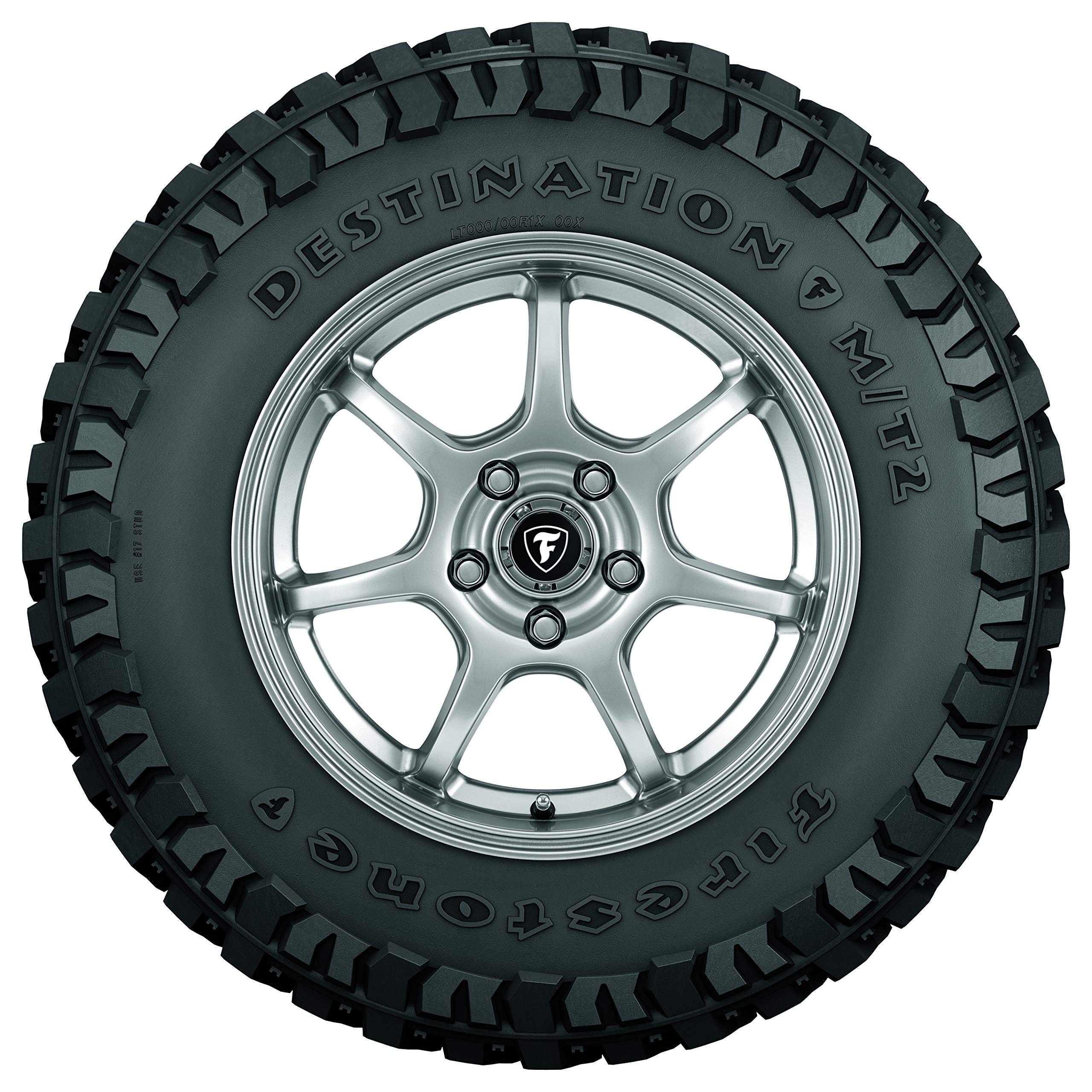 Firestone Destination M/T2 Max Traction Truck & Suv Tire 35X12.50R18Lt 123 Q E