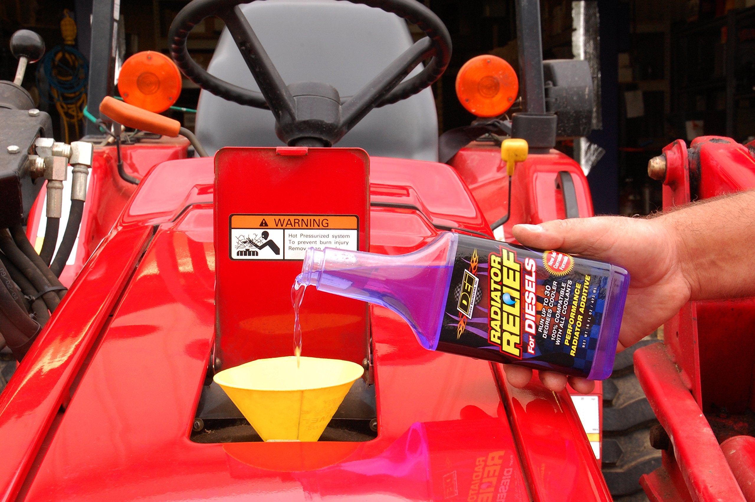 Dei Radiator Relief Coolant Additive Diesel Engine Coolant For Cars, Trucks, Rvs, Motorcycles & More Radiator Coolant Reduces Engine Temps Up To 30°F 16 Oz.