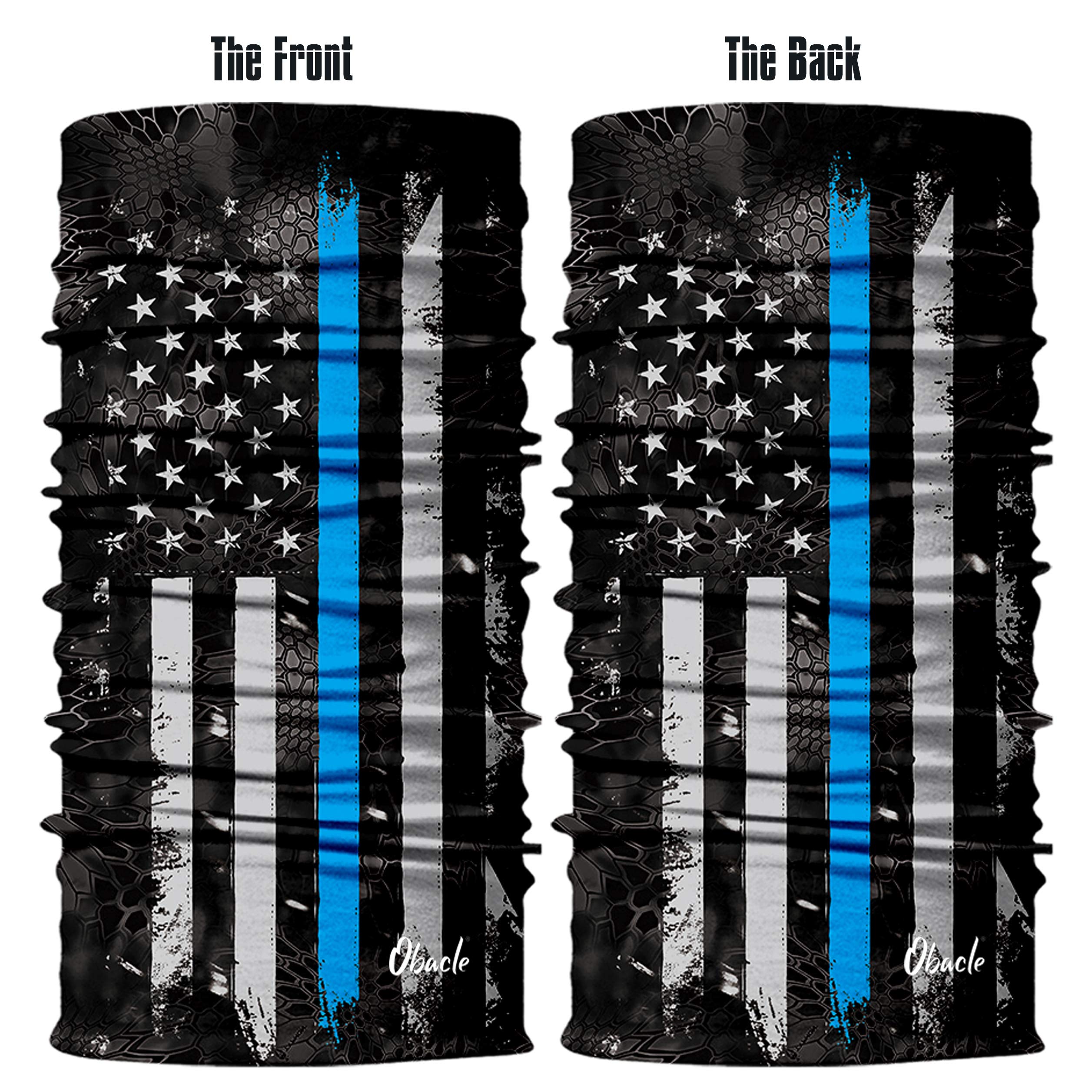 Obacle Bandana Face Mask For Dust Wind Sun Protection Seamless Bandana Mask Men Women Festival Fishing Hunting Riding Work Outdo