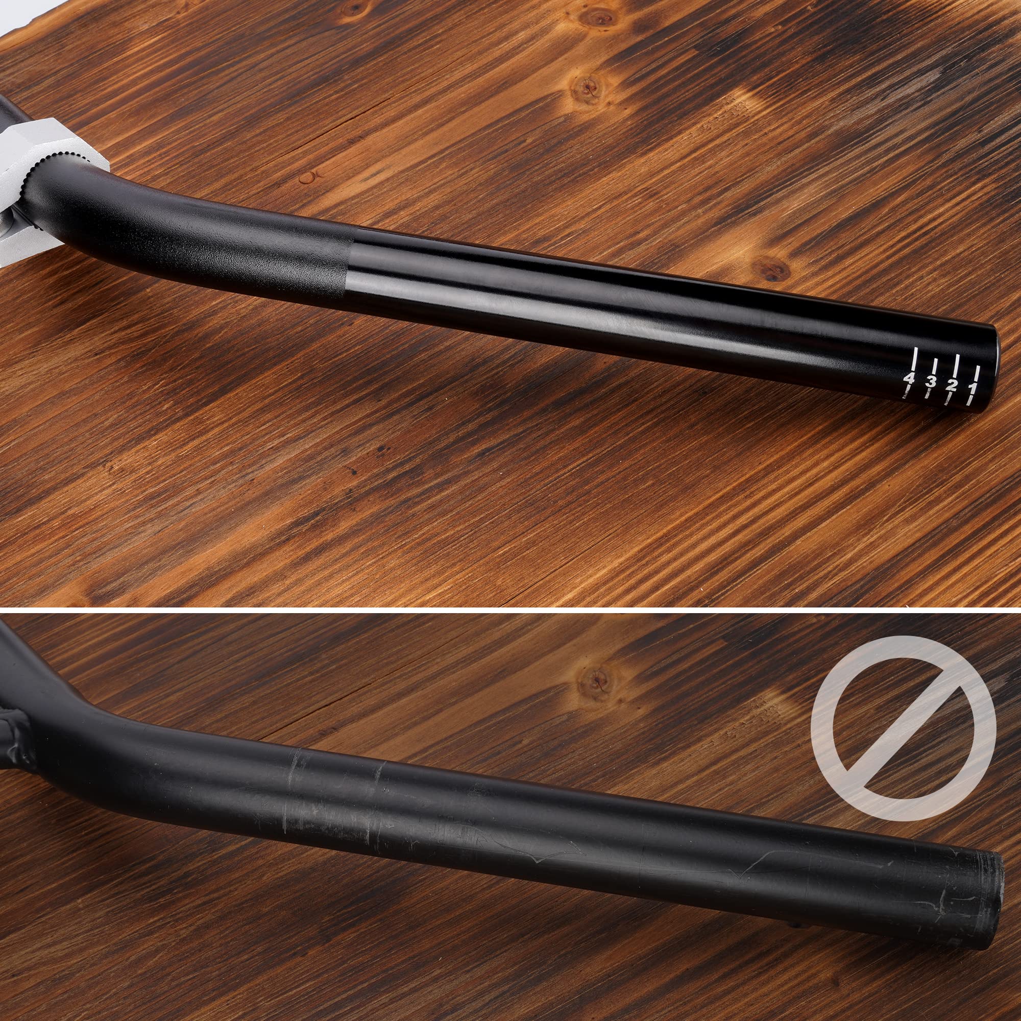 Weiyingsi Universal 7/8 Inch 22Mm Dirt Bike Handlebars, Upgraded Pit Bike Handlebar With Foam Pad For Motocross Crf Yzf Kxf Klx Rmz Drz Pit Dirt Bike Atv Quad - Black