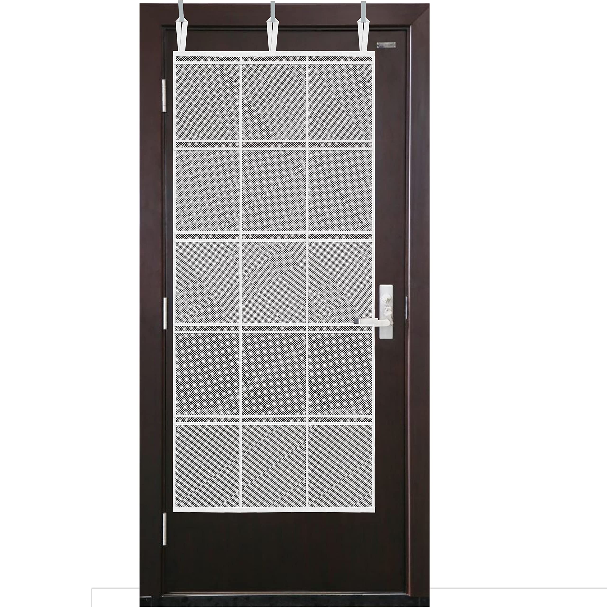 Cruise On Large Mesh Over The Door Organizer - Cruise Ship Essentials 2024 & 2025 Hanging Shoe Organizer 15 Pockets (24'X60') Behind The Door Storage - Bathroom Door Organizer