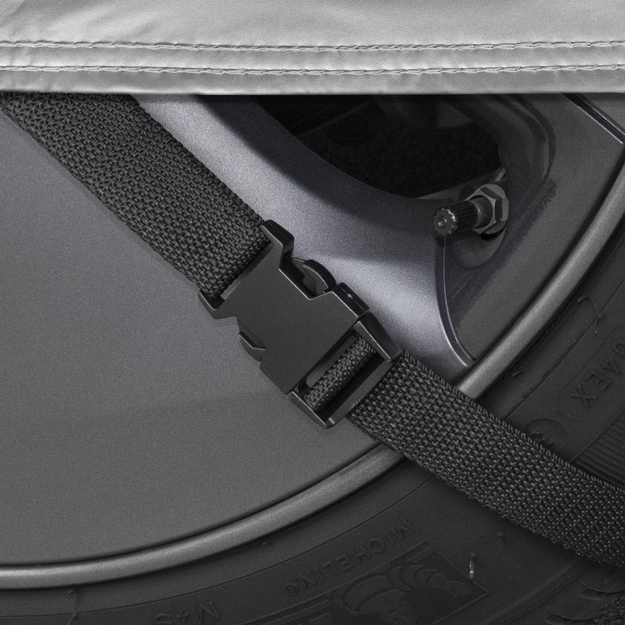 Motor Trend SafeKeeper Heavy Duty Car Cover Waterproof All Weather, Multi-Layered Truck SUV Car Cover for Snow Rain Sun UV Prote