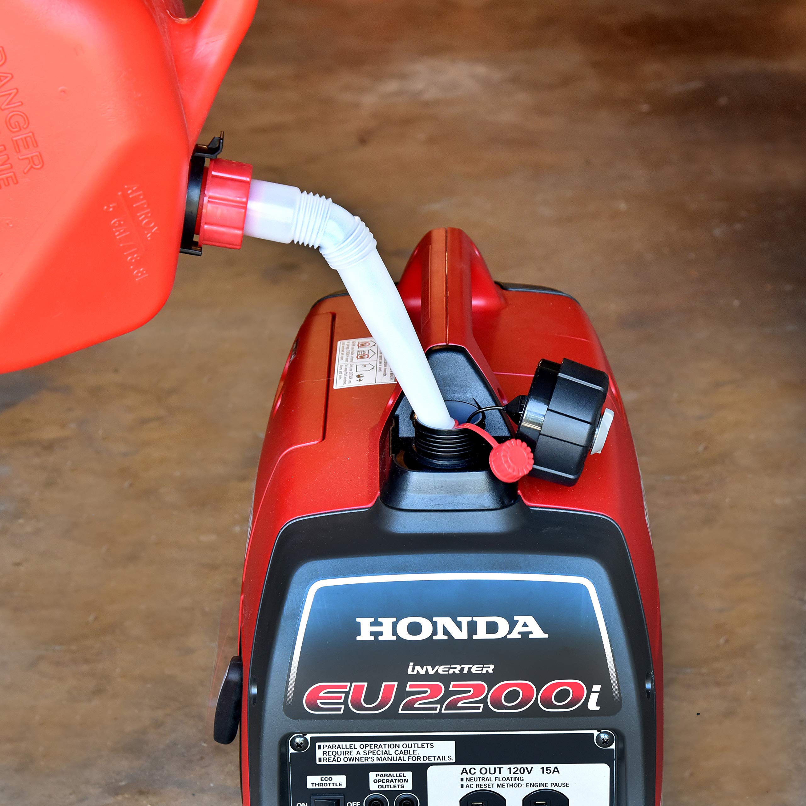 Cm Concepts® Gas/Water Can Long Angled Spill-Free Spout Nozzle & Vent Replacement Kit W/Filter Screen Old Style (2)