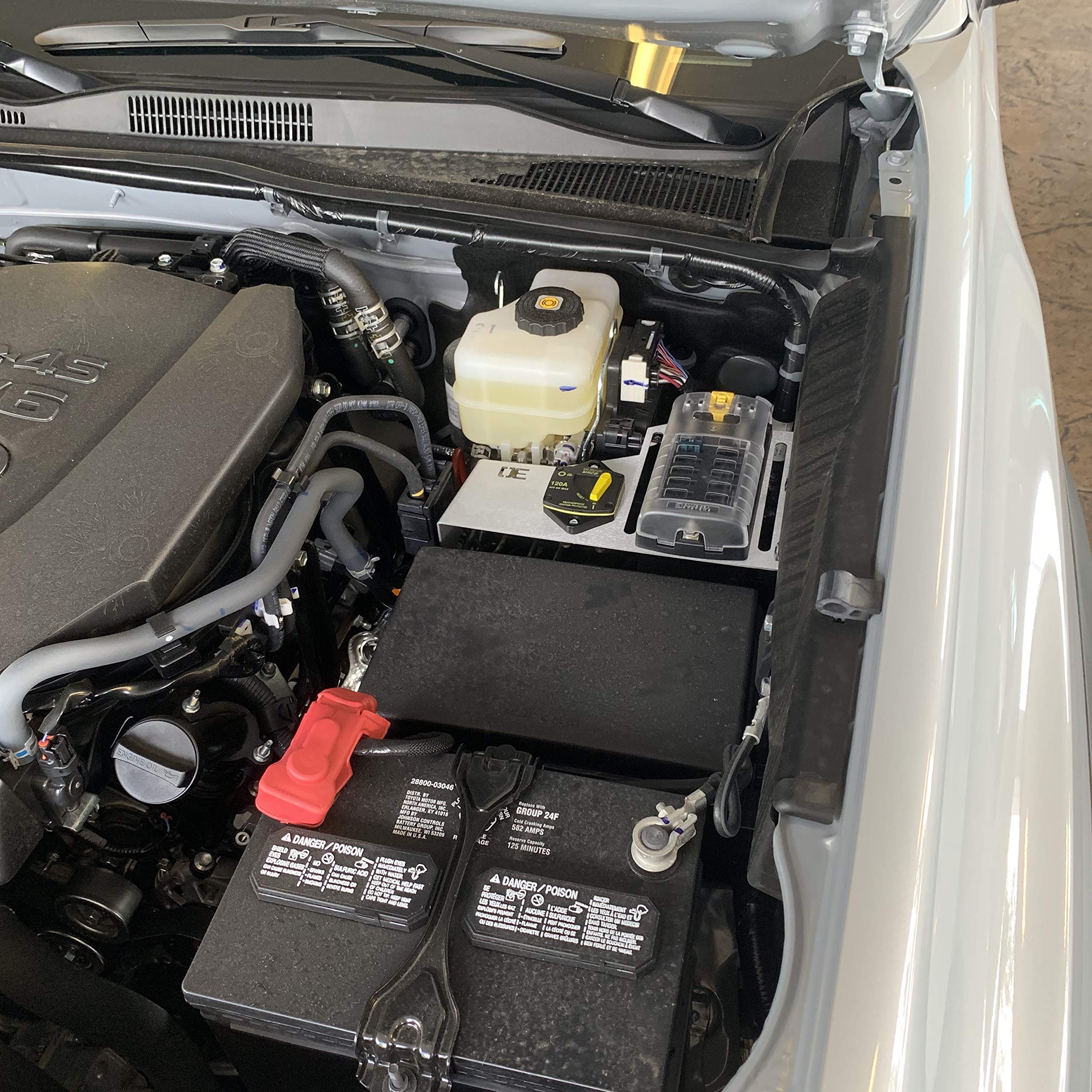 Auxiliary Power Fuse Block Bracket Updated Design Compatible With 3Rd Gen 2016-Present Toyota Tacoma