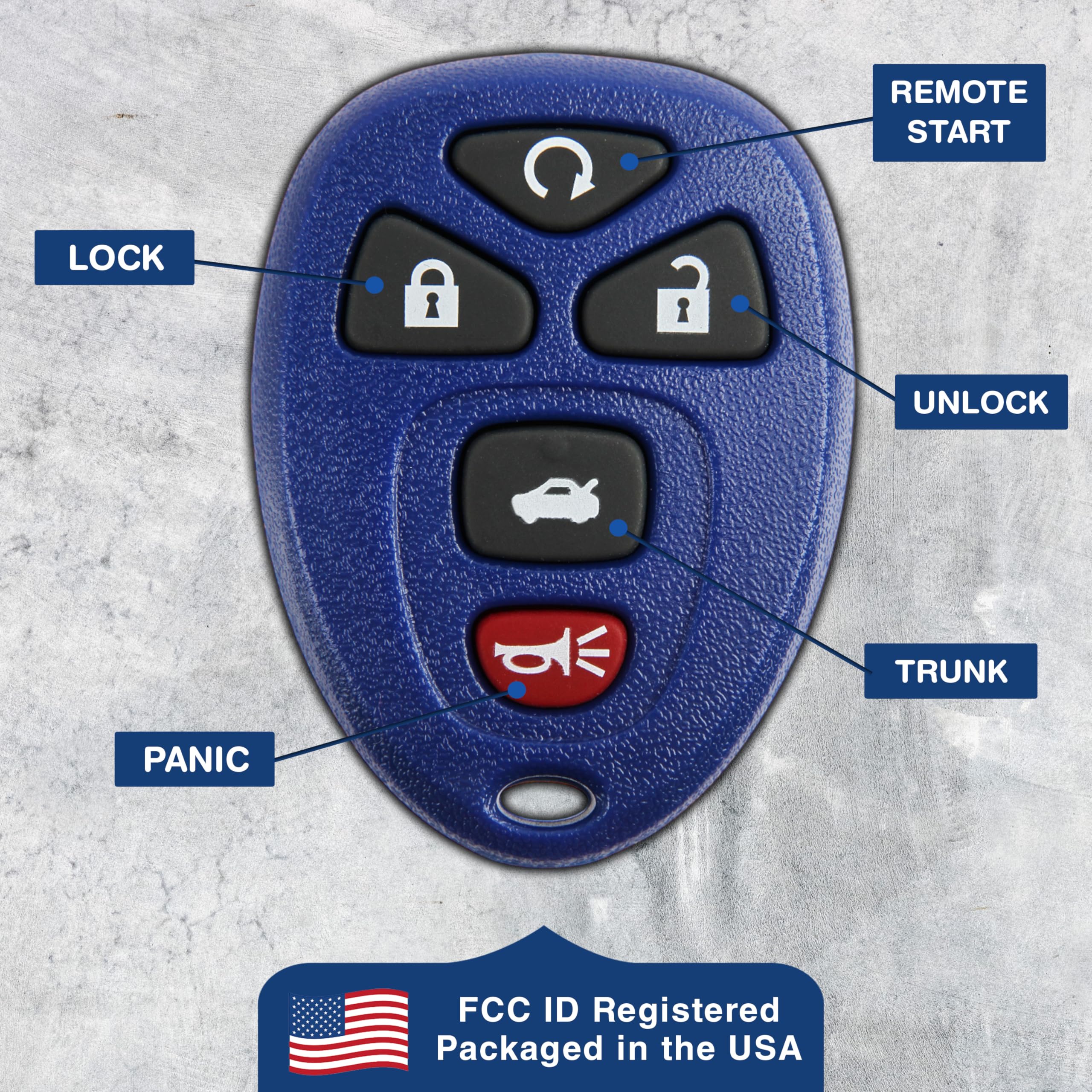 2X Keylessoption Key Fob Replacement For 2004 2005 2006 2007 2008 2009 2010 2011 2012 2013 Buick Chevrolet Chevy Cobalt Malibu P