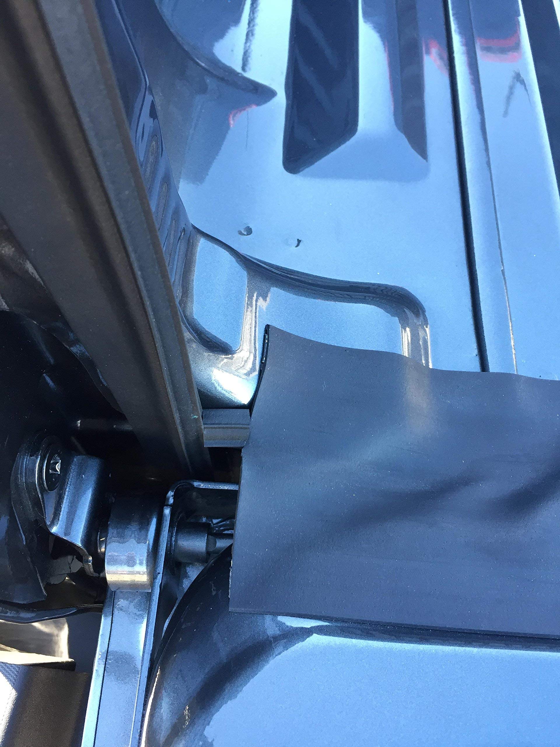 ESI ROK Block 4.25 inch Width Tailgate Gap Cover and Ultimate Tailgate Seal with Taper Seal 6ft for Sidewalls