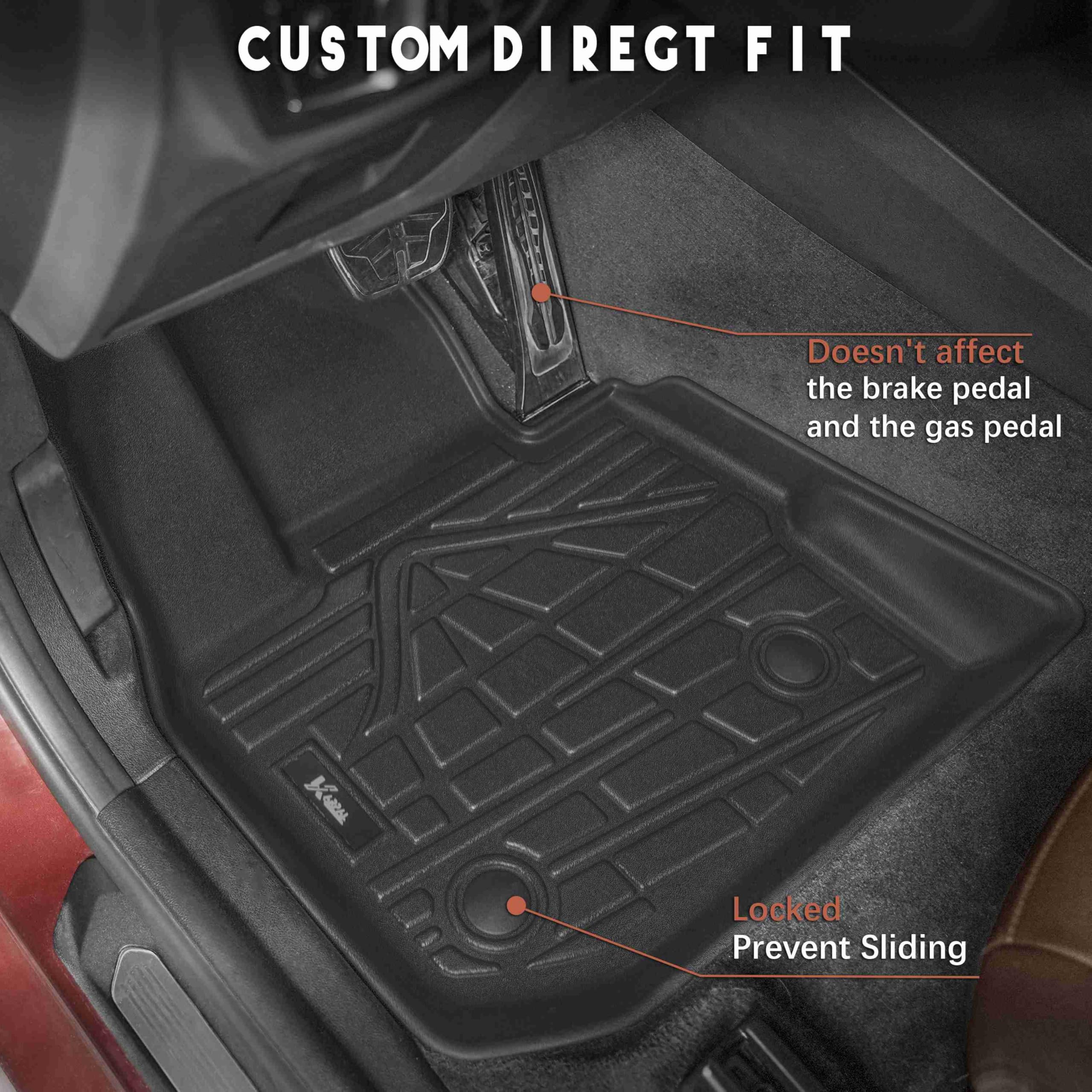 Karpal Floor Mats & Cargo Liner Fit With 2018-2024 Bmw X3 & With 2019-2024 Bmw X4, 1St & 2Nd Row & Cargo Mats For Sdrive30I Xdri