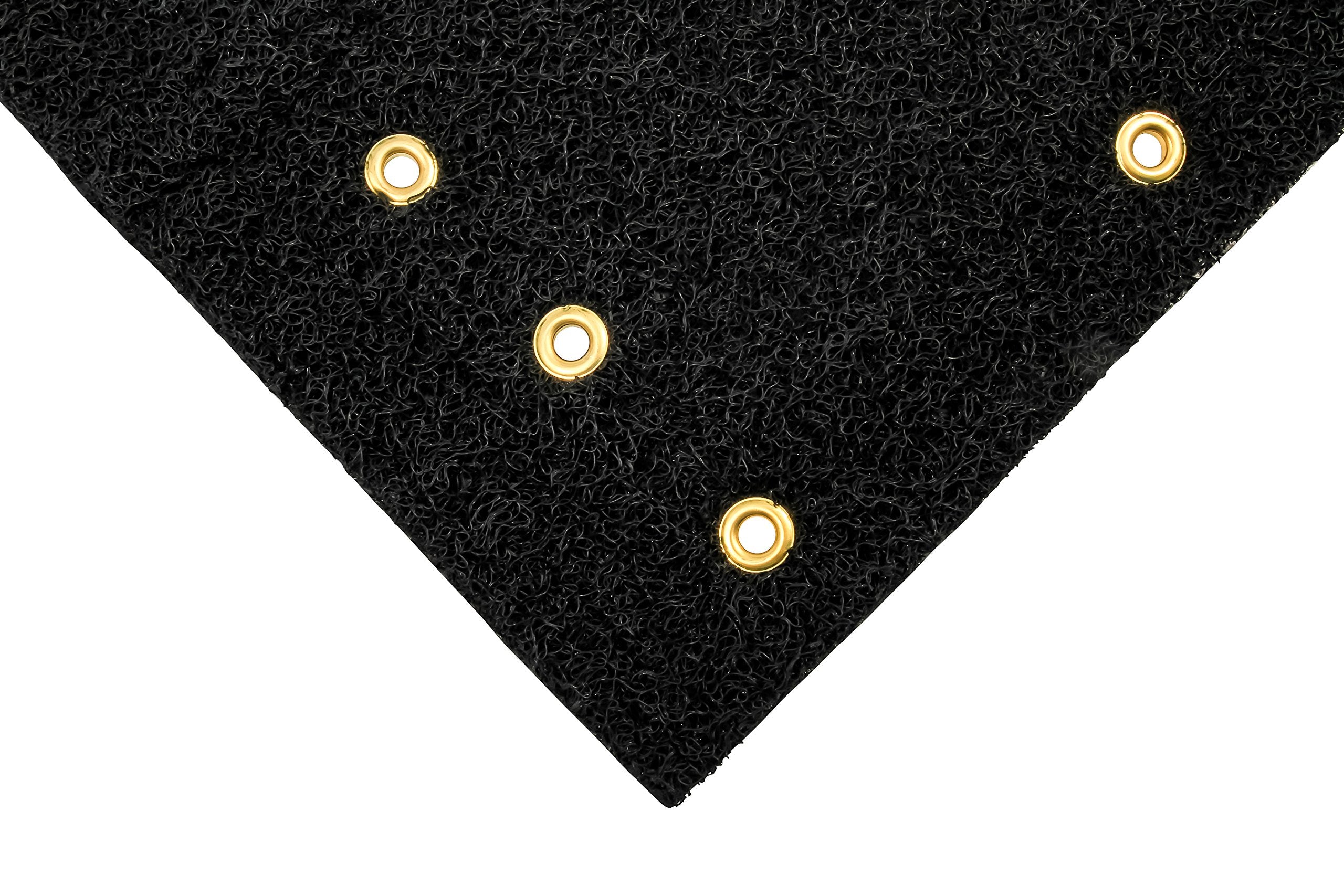 Camco Premium Wrap Around Rv Step Rug | Fits 23-Inch Wide Steps | Adjustable Depth Of 8-Inches To 11-Inches | Compatible With Manual Or Electric Rv Steps | Black (42966)