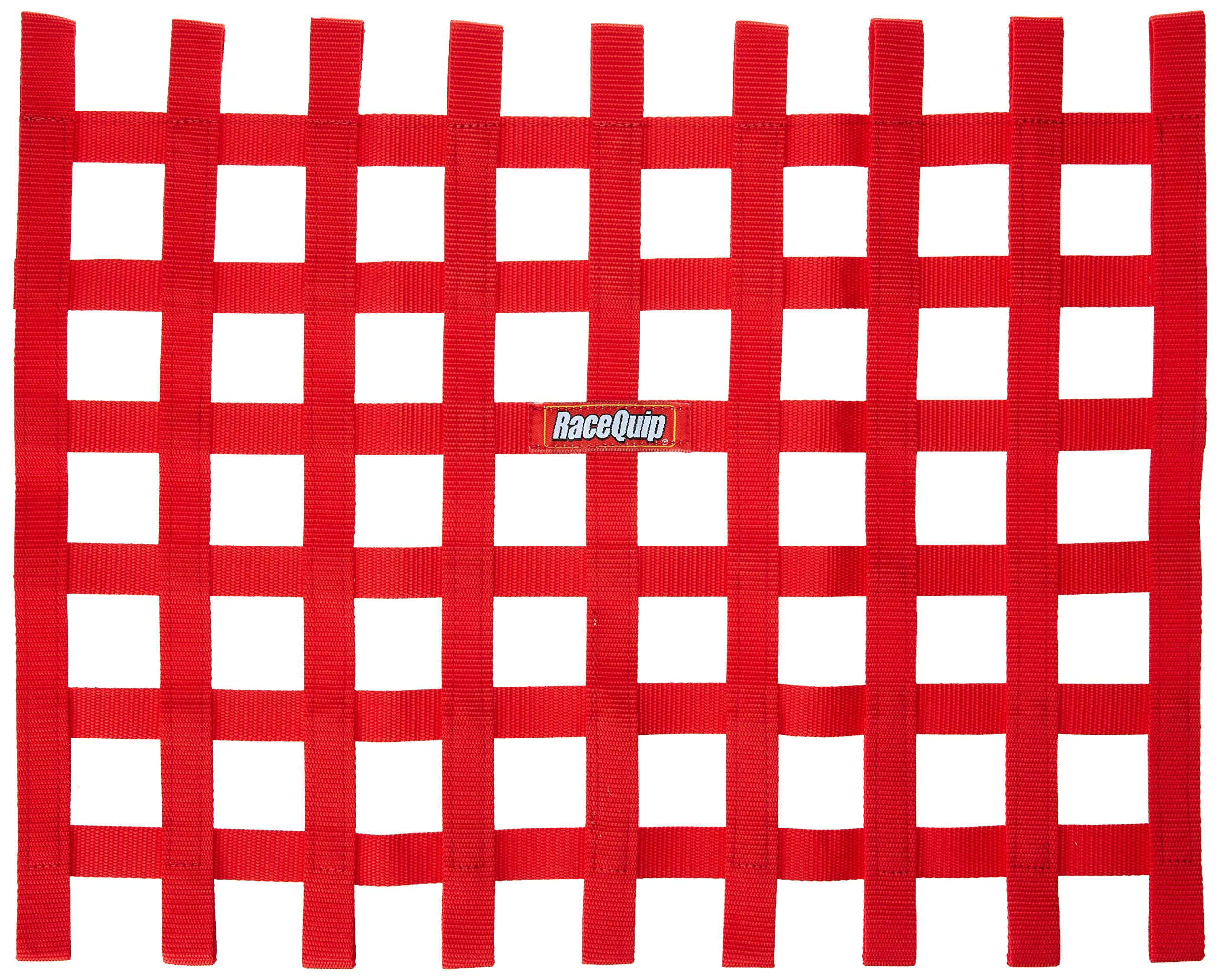 Racequip Race Car Window Net Ribbon Style Red 18H X 24W 721015