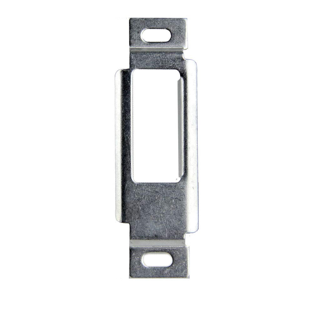 Lippert Replacement Rv Baggage Door Latch Strike, No Assembly Required, Easy Diy Installation For 5Th Wheels, Travel Trailers And Motorhomes - 314301, Silver
