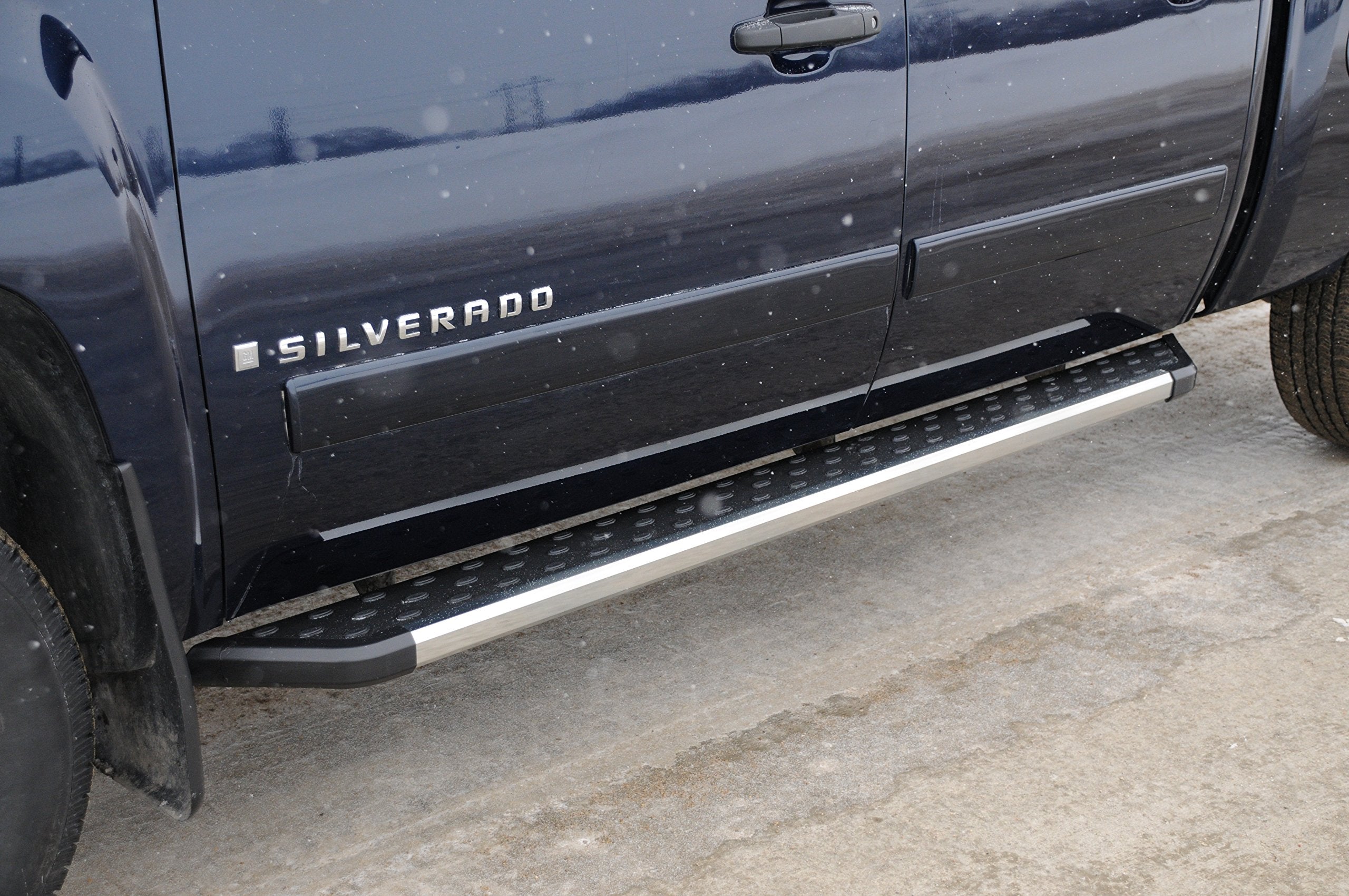 Dee Zee Dz16322 Black | Chrome Running Boards