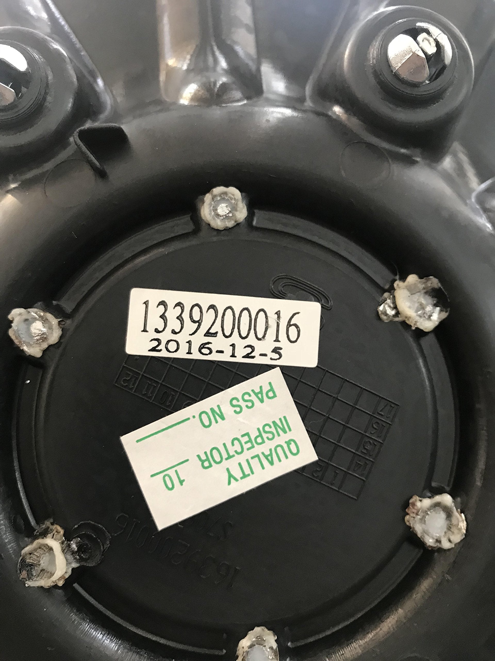 American Racing 1339200016 Black Wheel Center Cap
