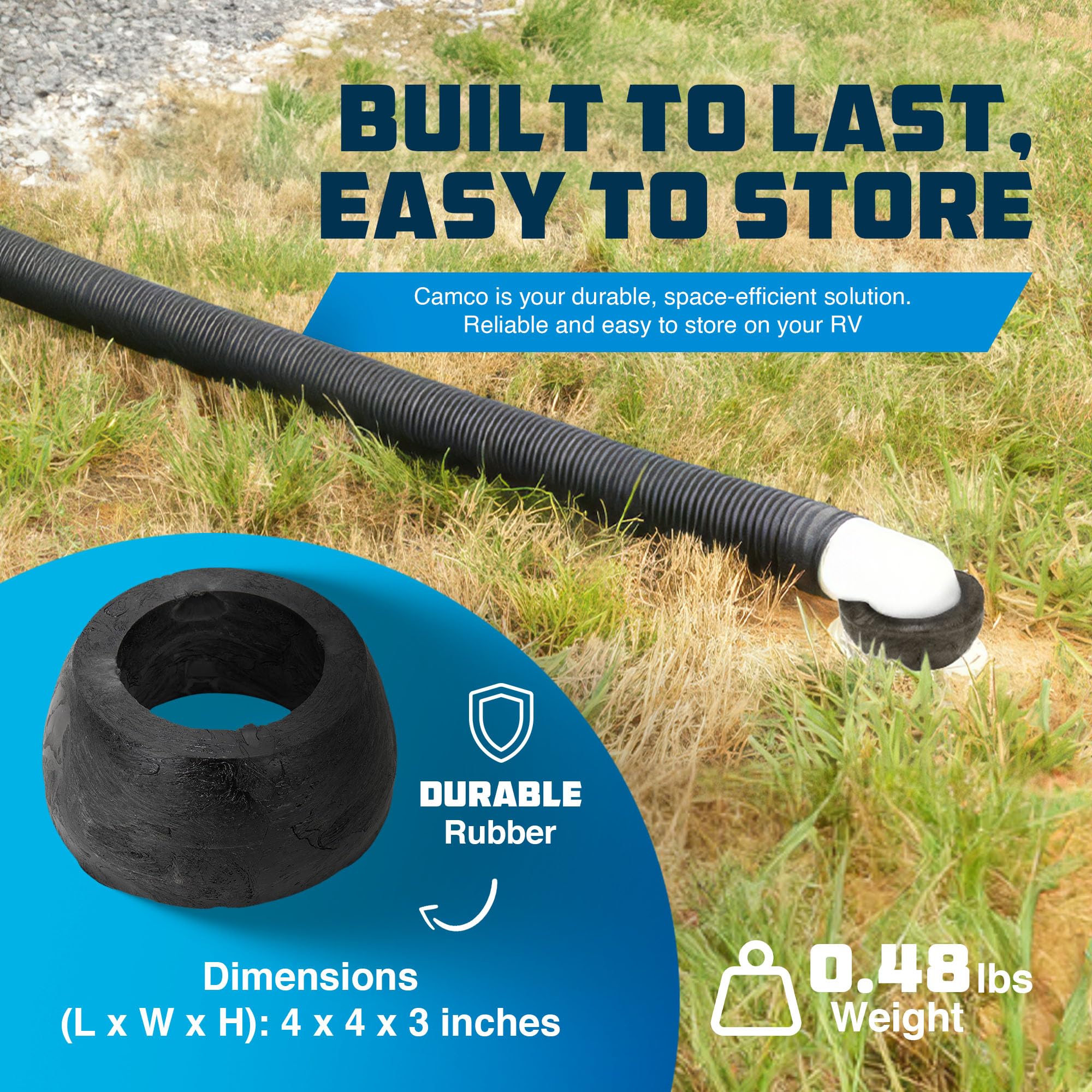 Camco 39312 Sewer Hose Seal - 4 x 3