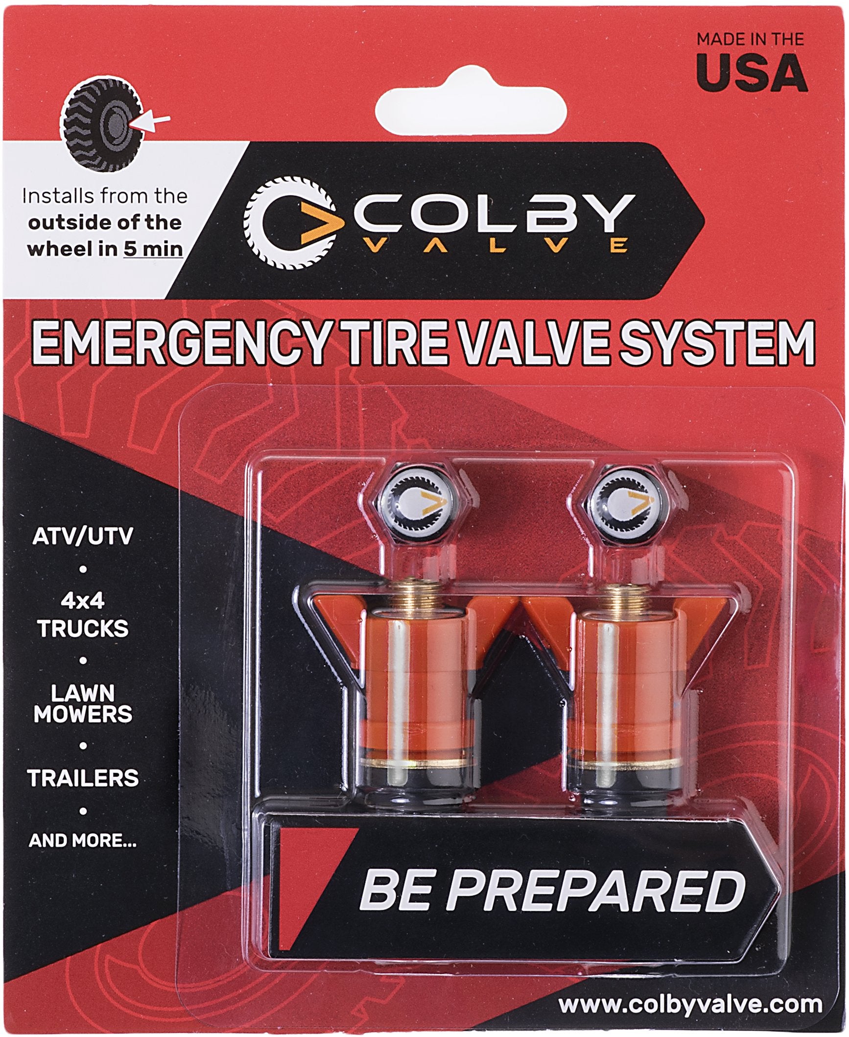 Colby Valve Emergency Valve Stem Replacement (Orange) …
