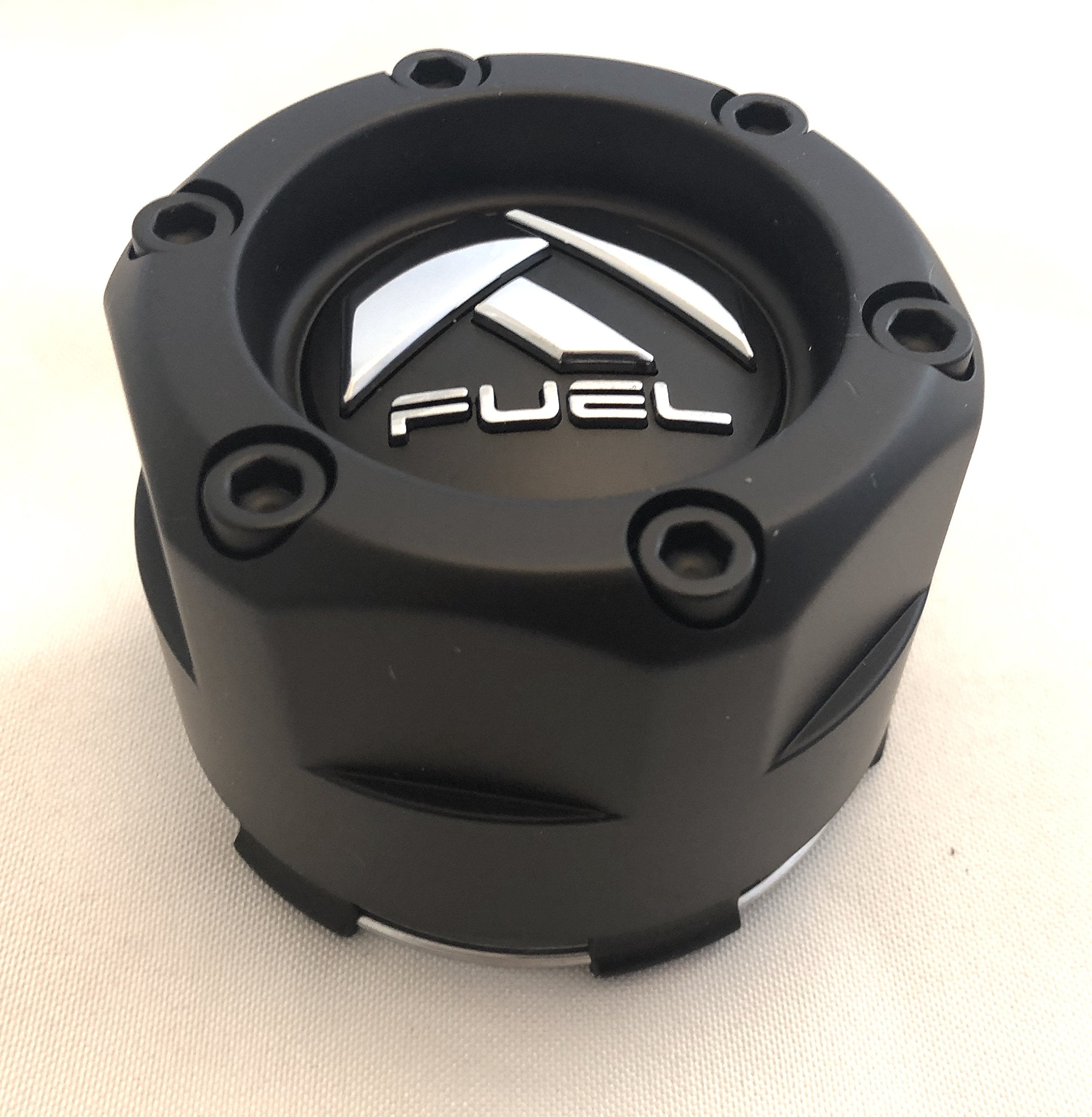 Fuel Offroad Matte Black Wheel Center Cap, Model 1003-47, Durable ABS Material, Single Cap