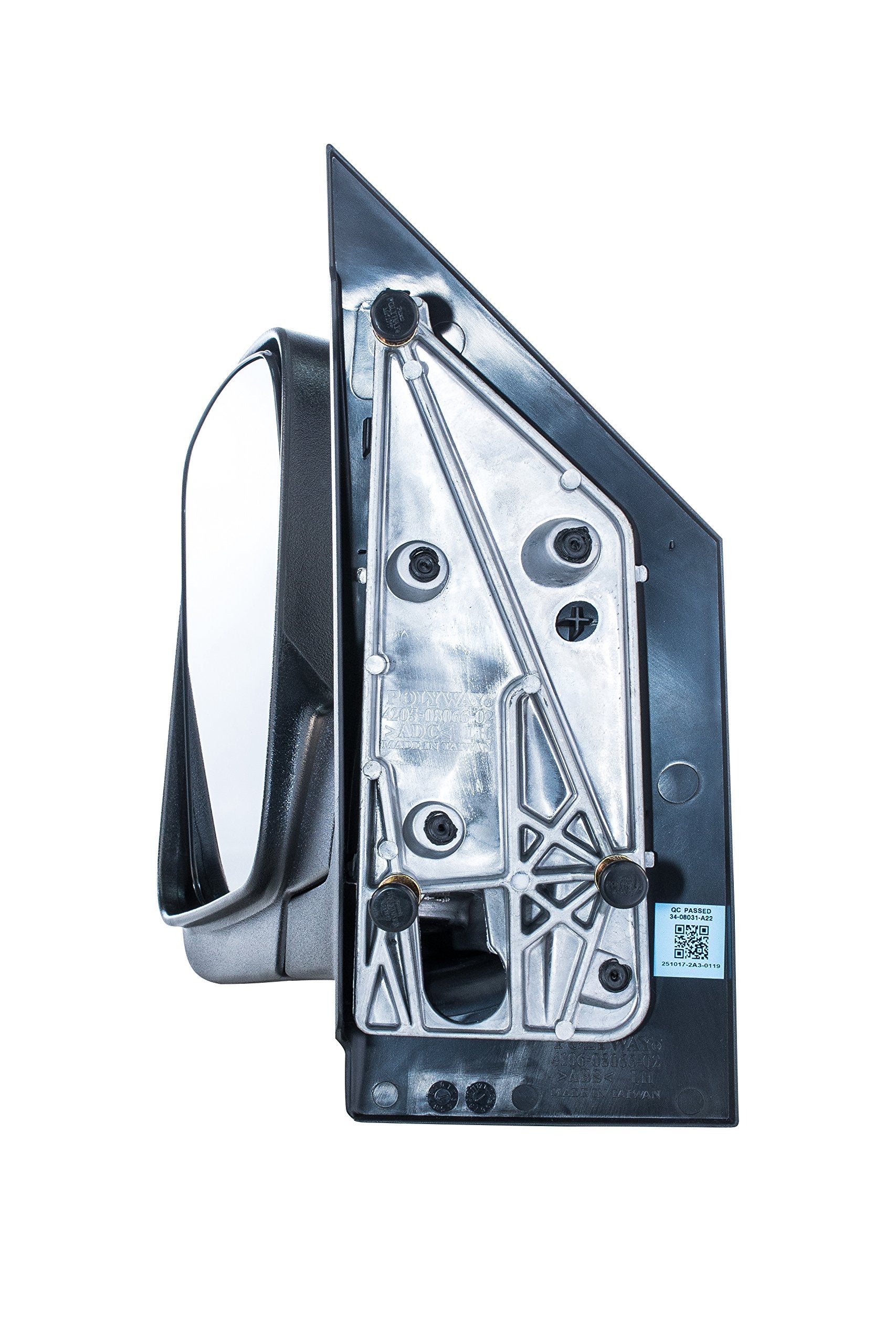 Dependable Direct Driver Side Mirror Fits Chevy Express, Gmc Savana (03 04 05 06 07 08 09 10 11 12 13 14 15 16 17) Textured Non-