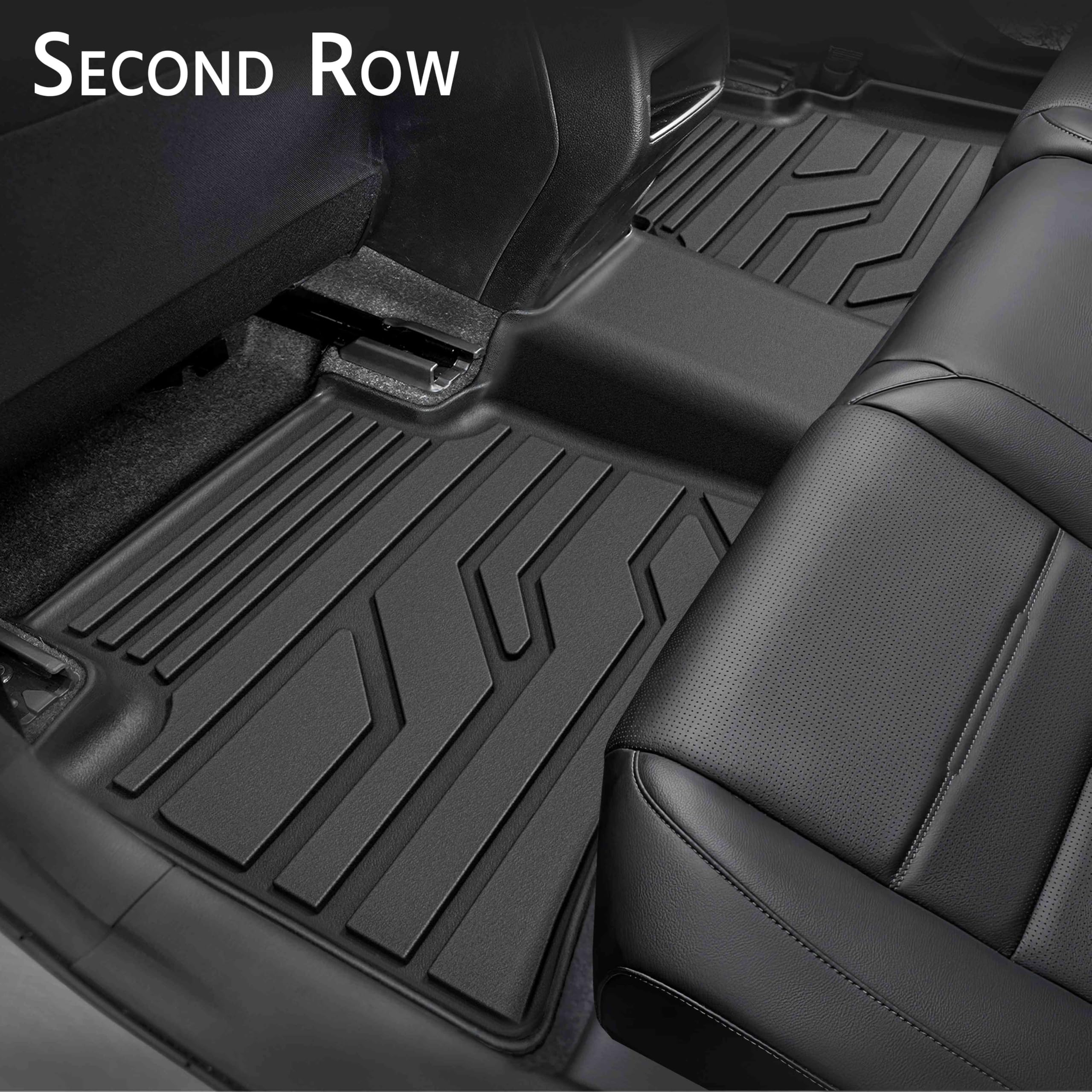 All Weather Floor Mats Fit For 2023 2024 2025 Honda Crv & Cr-V Hybrid (Include Sport L), Tpe Rubber Floor Liners With Cargo Mat