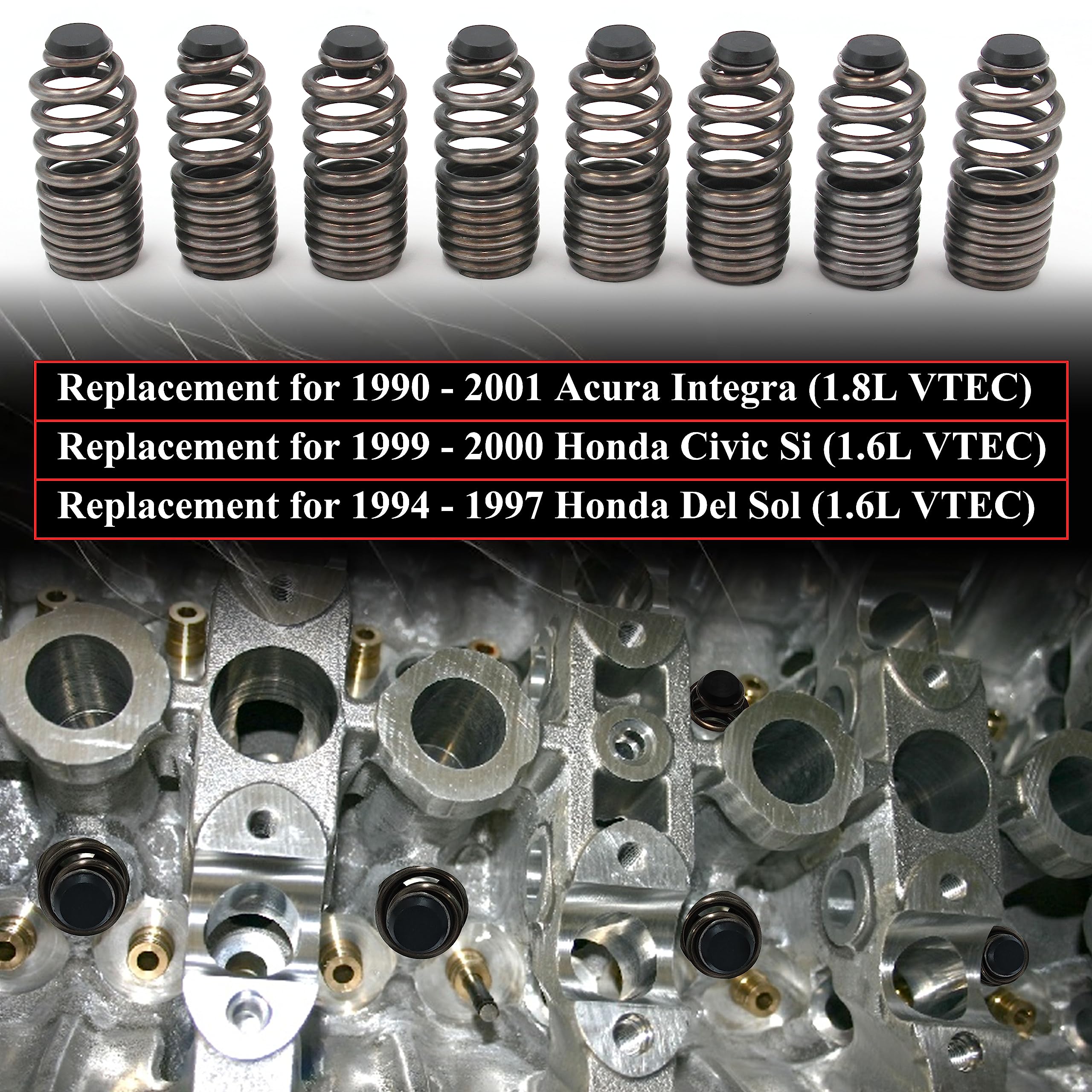 312-05-0200 Lost Motion Assembly Replacement For Honda B-Series 4-Cylinder Engines B16A B17A B18C B16A2 B16A3 B17A1 B18C1 B18C5 Type-R/Gsr (Pack Of 8)
