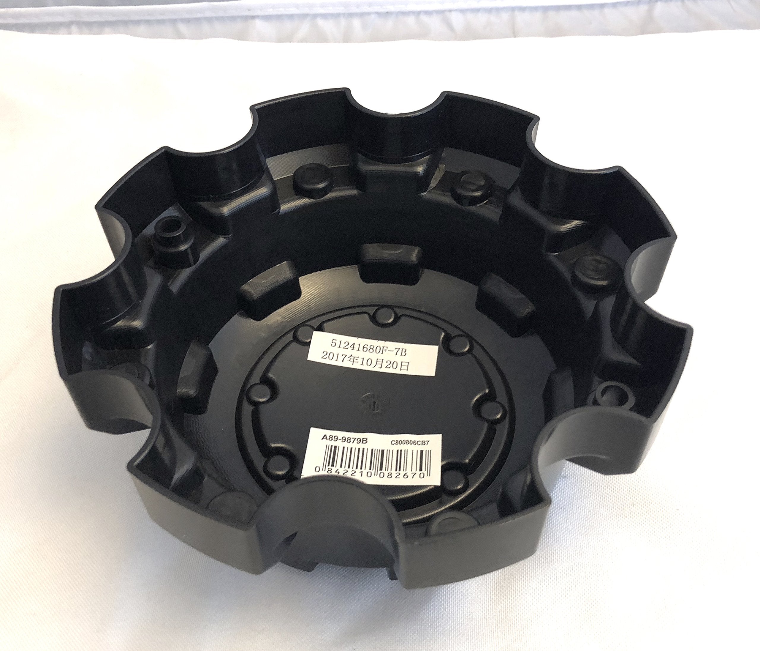 Ultra Wheel Black Wheel Center Cap p/n # 89-9879 with Bolts - Matte Black