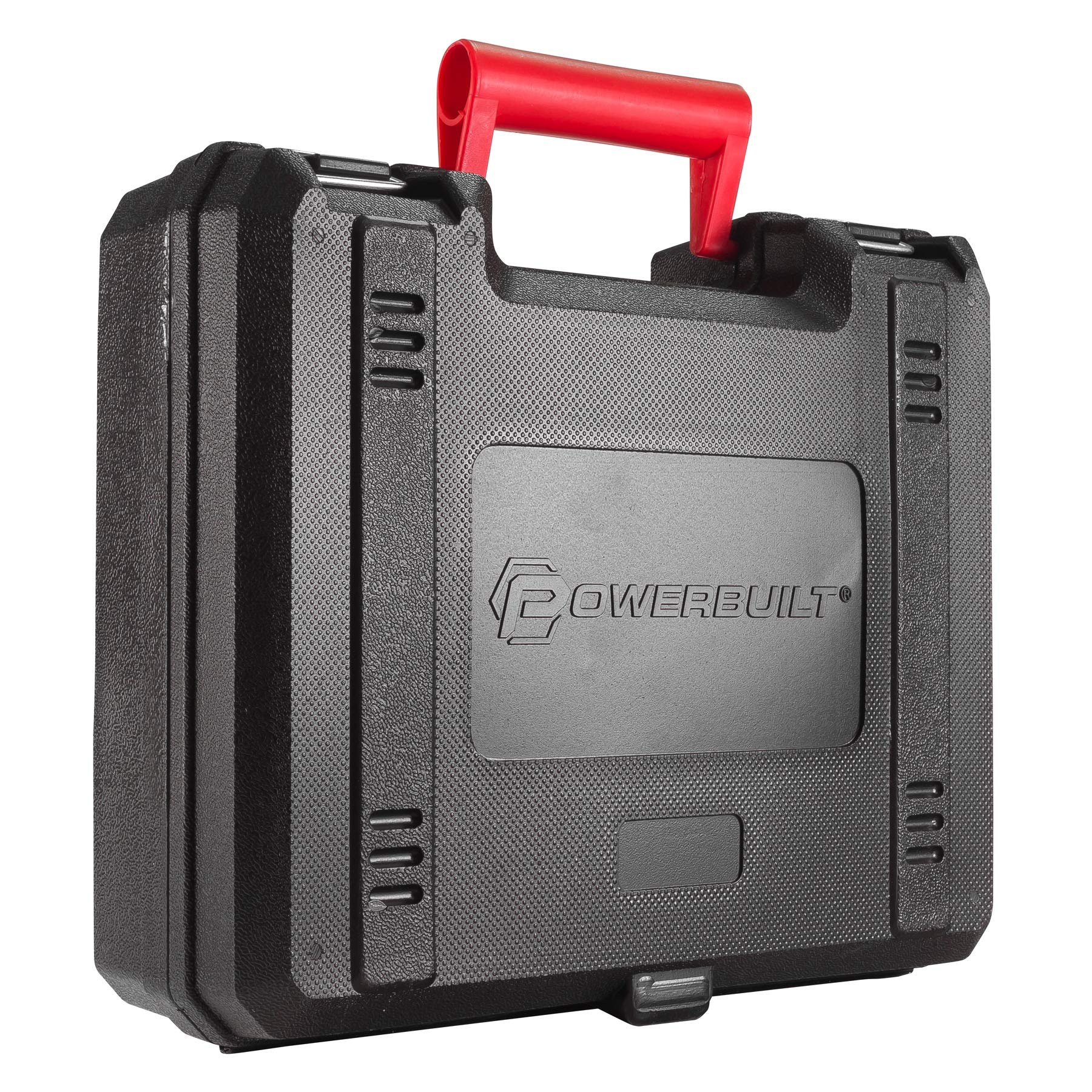 Powerbuilt 12 Volt Lug Nut Impact Wrench 2 Sockets, Cigarette Lighter Plug With Carry Case, Led Light For Night - 240067