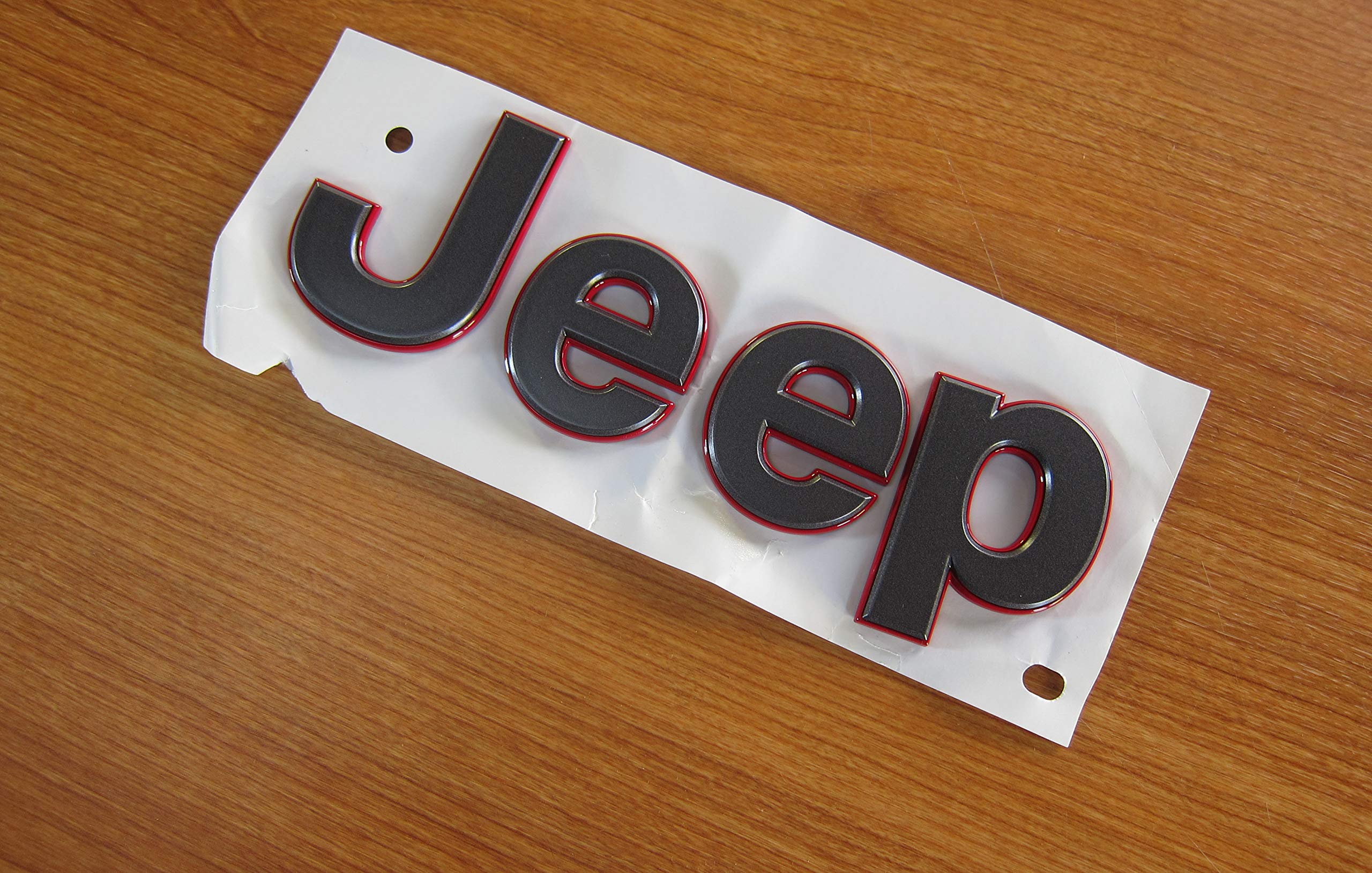 2018-2019 Jeep Wrangler Jl Black Nameplate New Mopar Oem