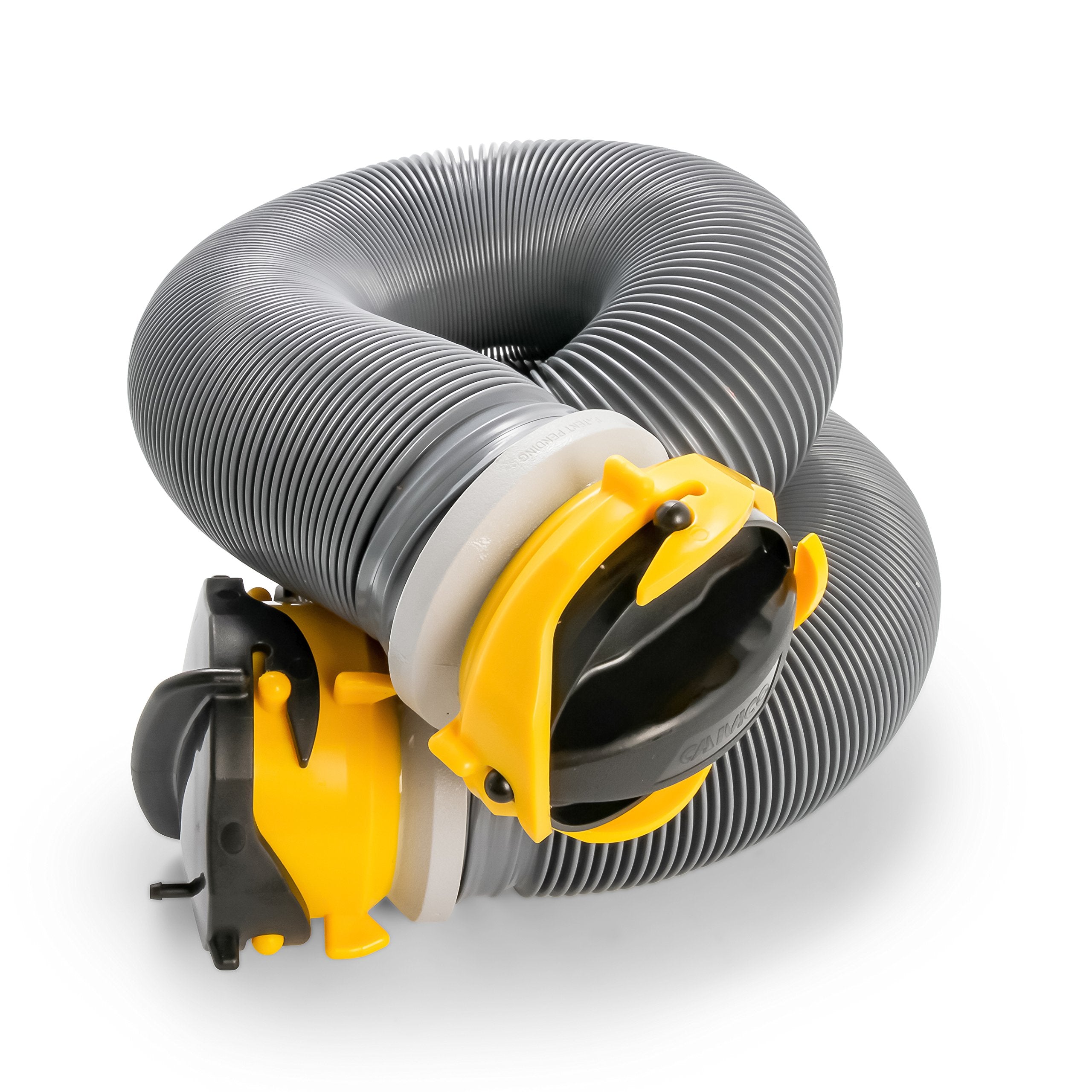 Camco 39665 Deluxe 10' Sewer Hose Extension - Heavy Duty Design With Swivel Fittings, Easy To Use And Compresses For Simple Stor