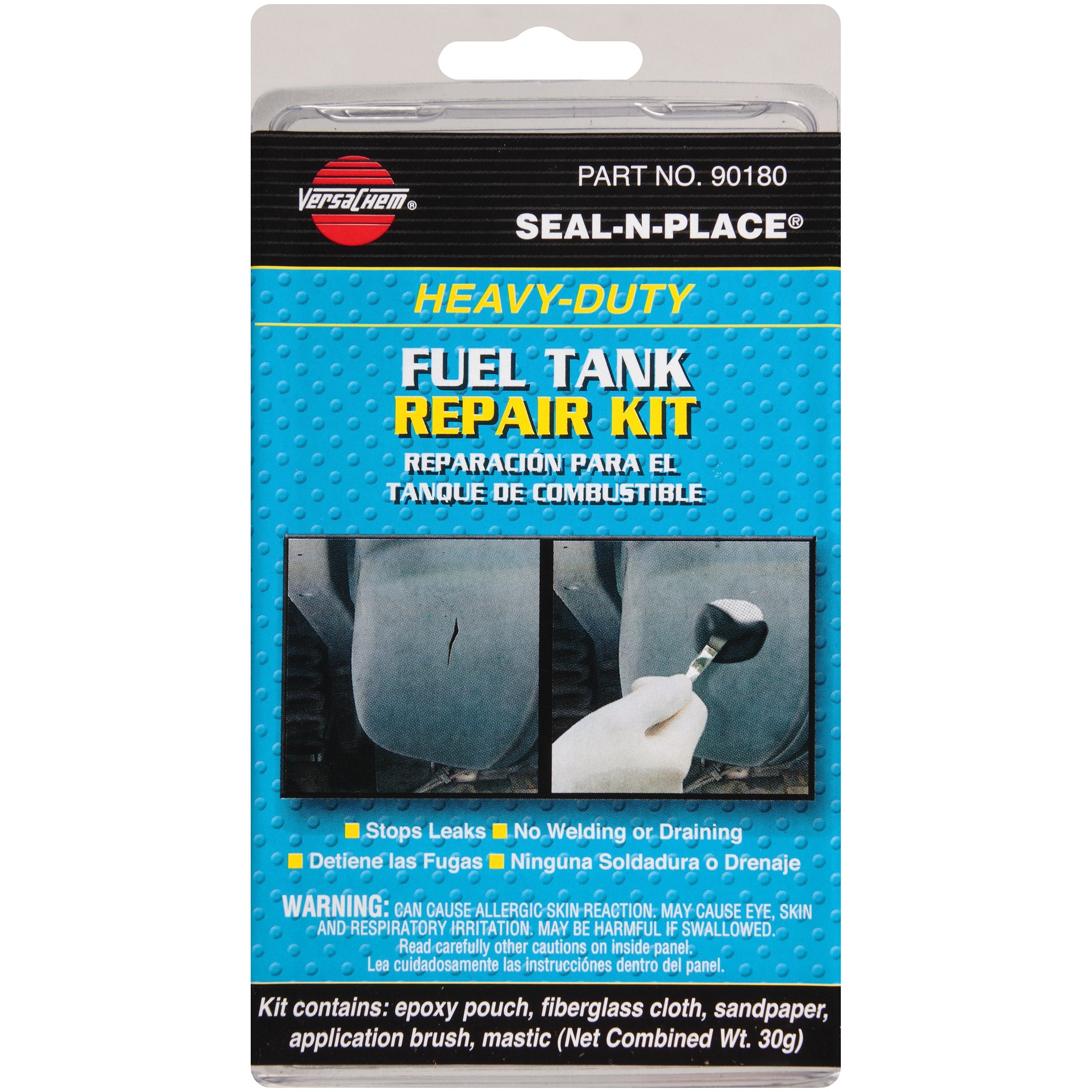 Versachem 90180 Heavy-Duty Fuel Tank Repair Kit - 30 Grams