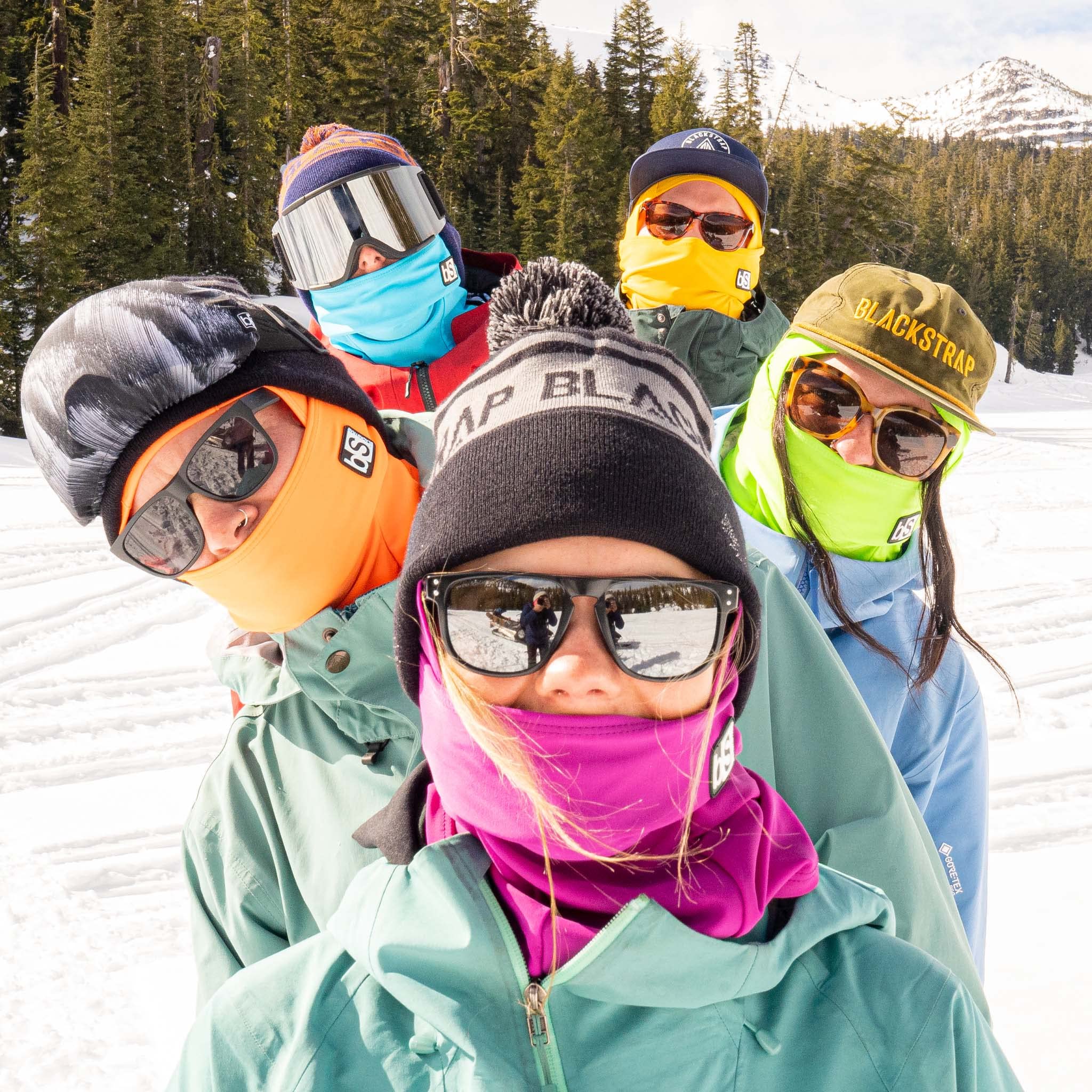 Blackstrap Hood Balaclava Facemask - Black | One Size