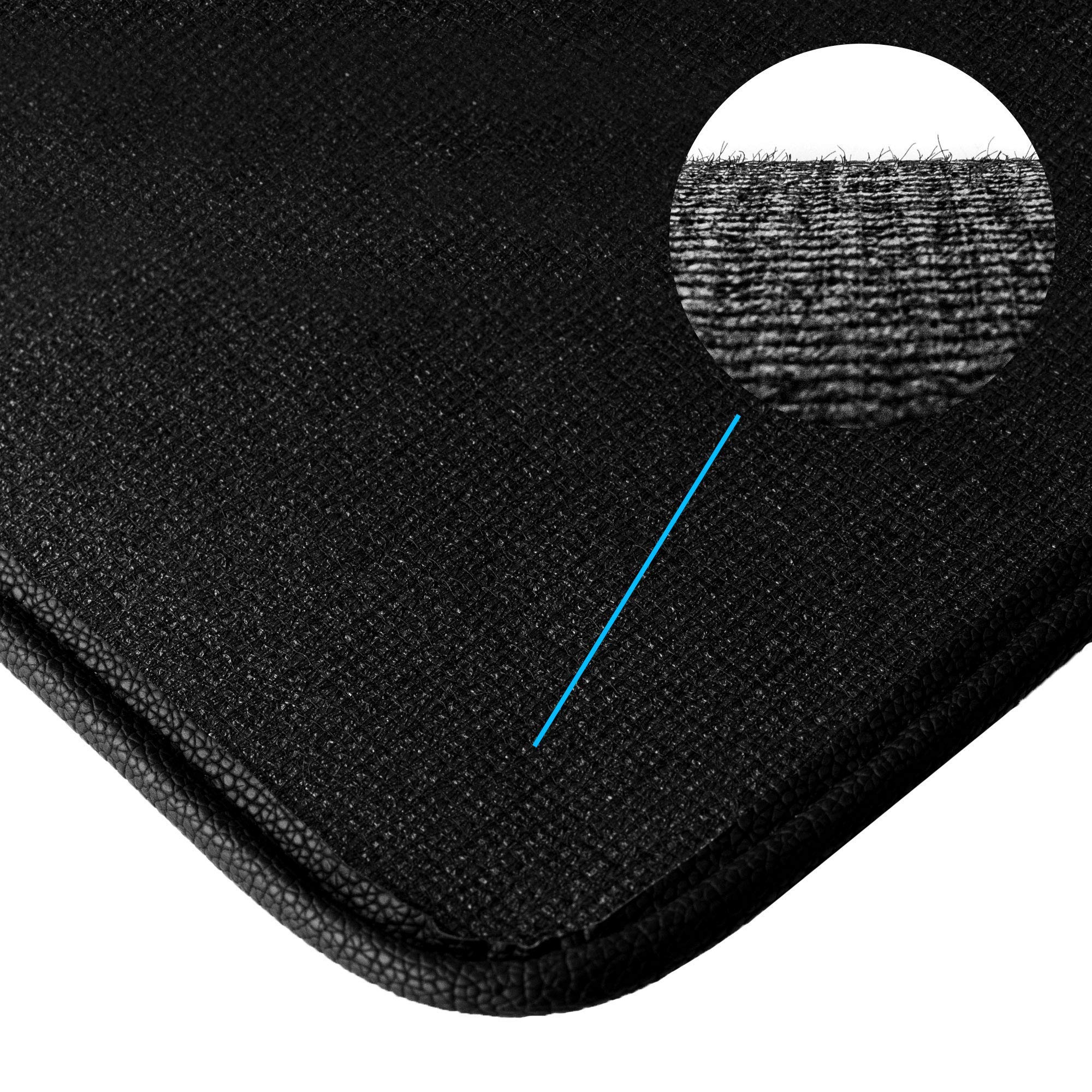 Fh Group F16501 Deluxe Heavy-Duty Faux Leather Diamond Pattern Multi-Purpose Cargo Liner, 46'', Red Color W. Gift- Universal Fit