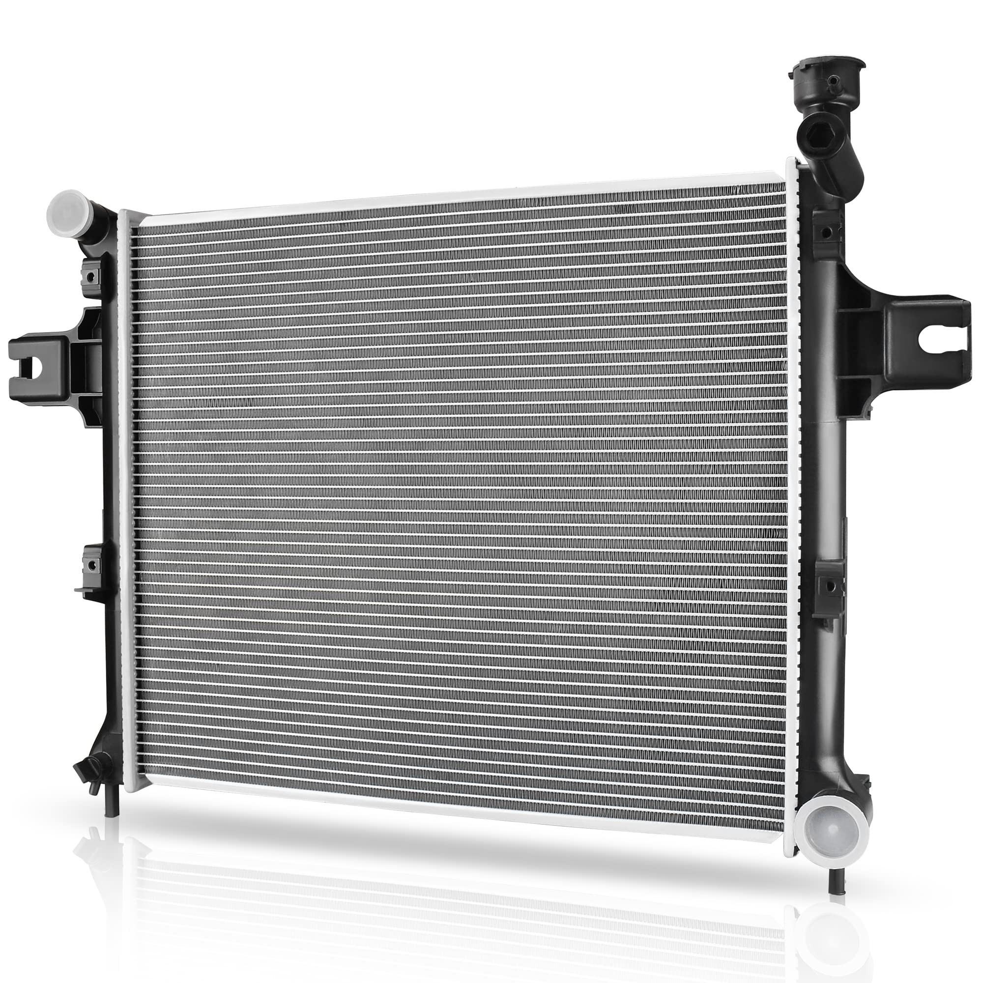 Dwvo Radiator Complete Radiator Compatible With 2006-2010 Jeep Commander 2005-2010 Grand Cherokee 3.0L 3.7L V6 4.7L 6.1L V8