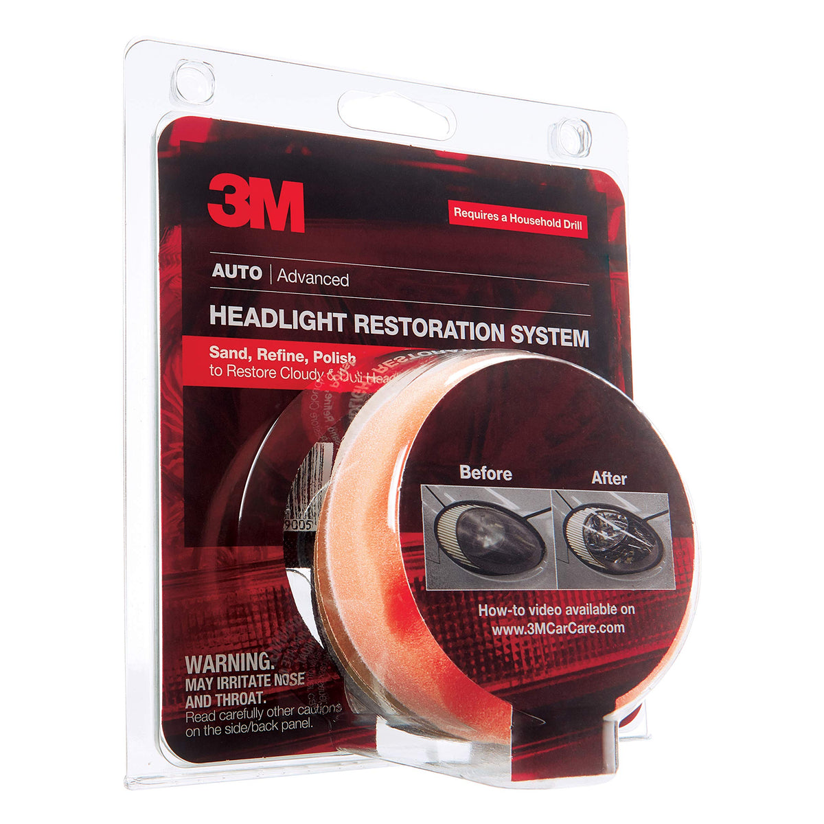 3M 39008 Headlight Lens Restoration System - Case Of 4
