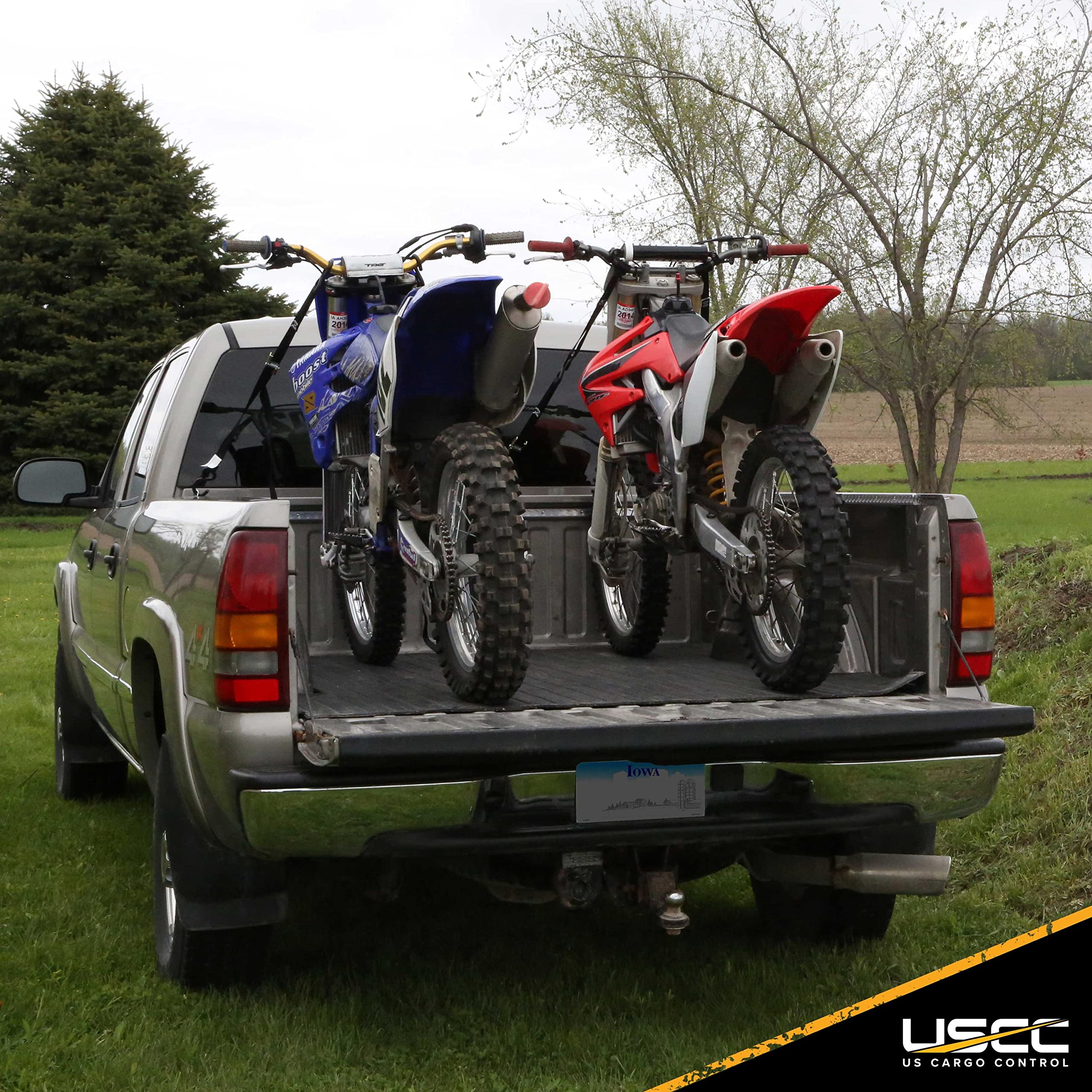 US Cargo Control Black L Track Stud Fitting with D Ring, Use with L Track Rails in Your Van, Truck Or Trailer to Create Instant Tie-Down Anchor Points, Working Load Limit of 1,333 Pounds, 10 Pack