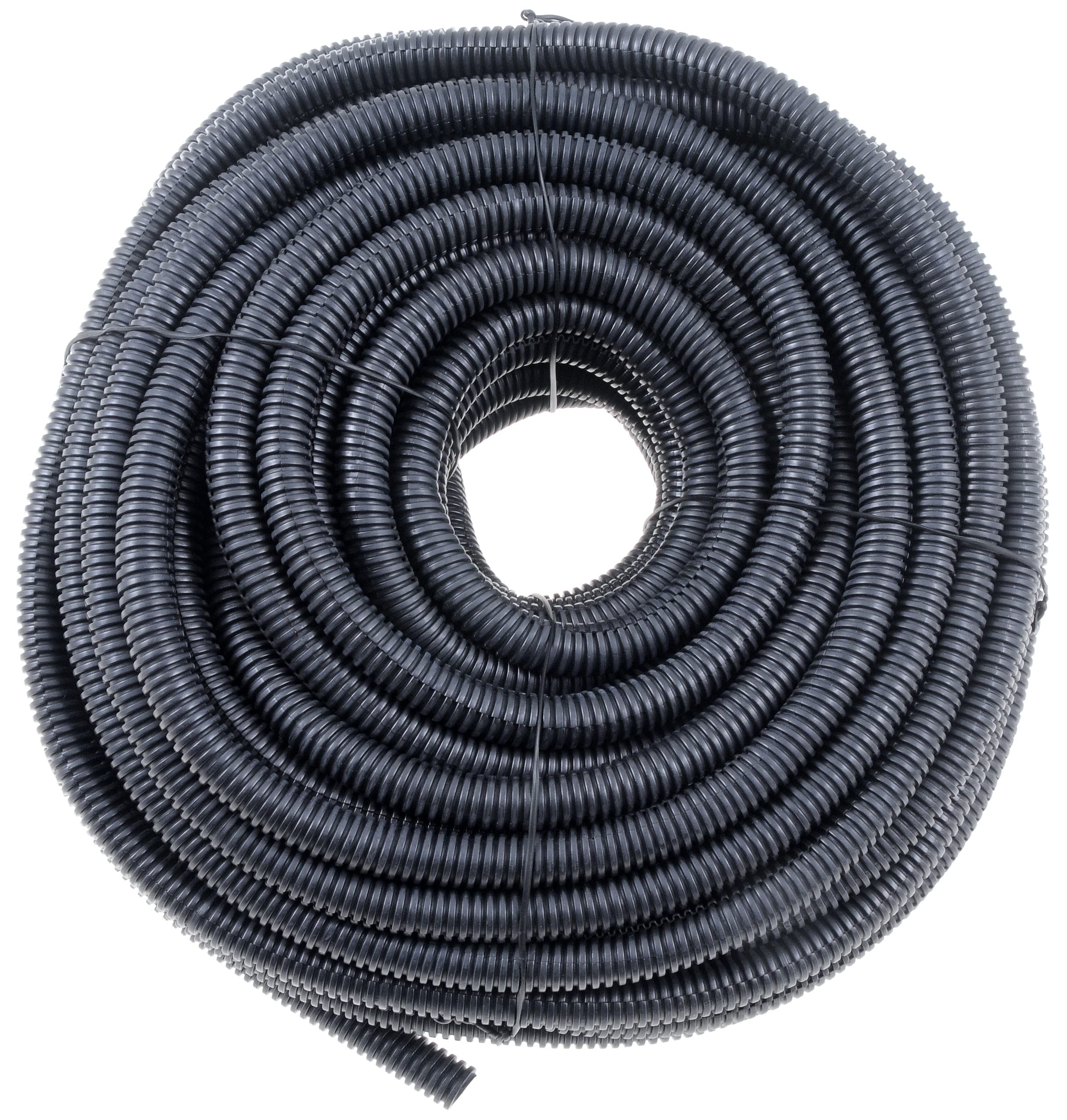 Dorman 86632 3/8 In. Black Flex Split Wire Conduit, 100 Feet