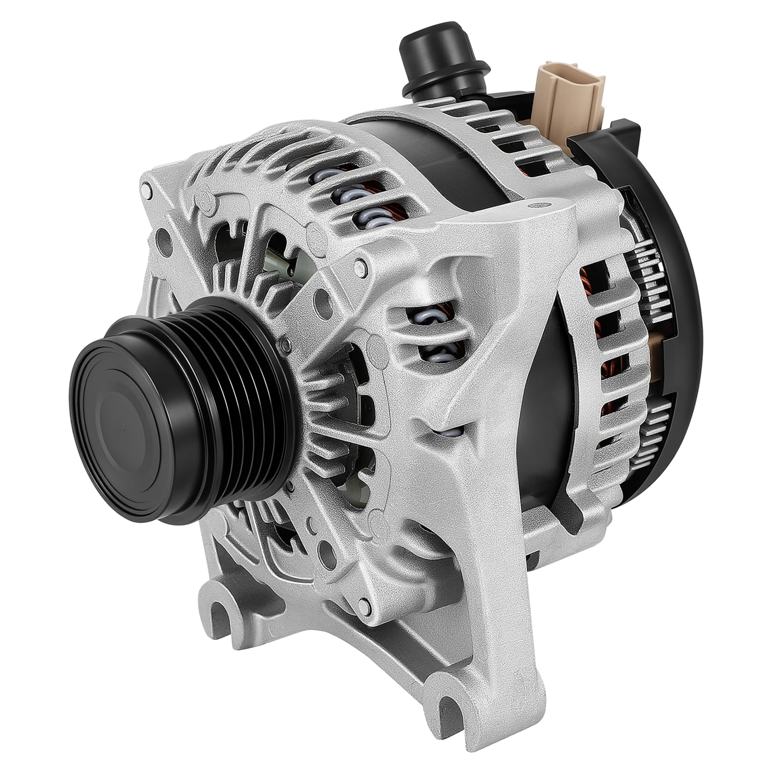 SCITOO Alternator Fit for Ford for E-150 2009, for E-250 2009, for E-350 Super Duty 2009, for E-450 Super Duty 2009, 4.6L 5.4L 6
