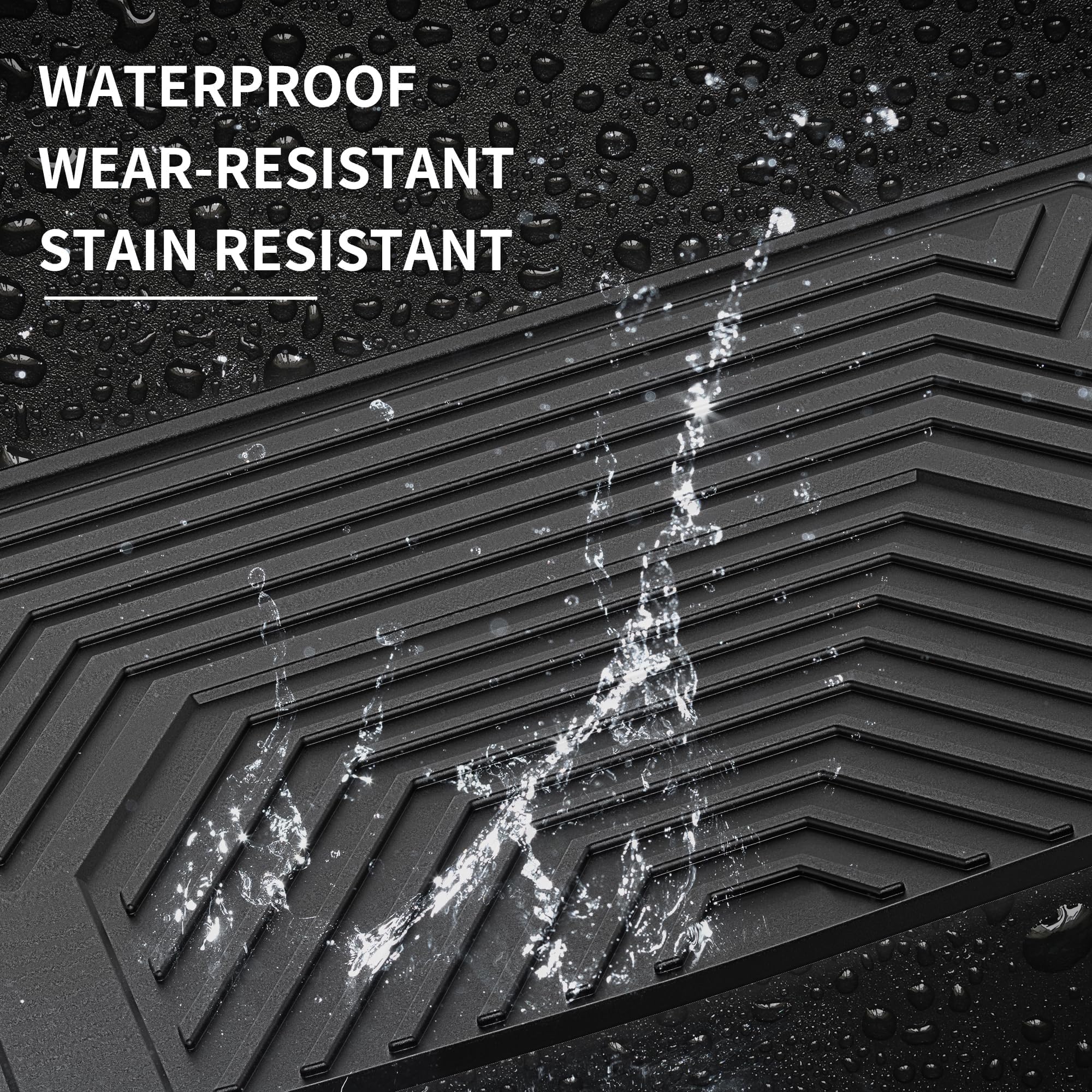 Yitamotor Cargo Mat Fit For 2017-2024 2025 Mazda Cx-5, All Weather Custom Fit Cx-5 Cargo Liner, Black