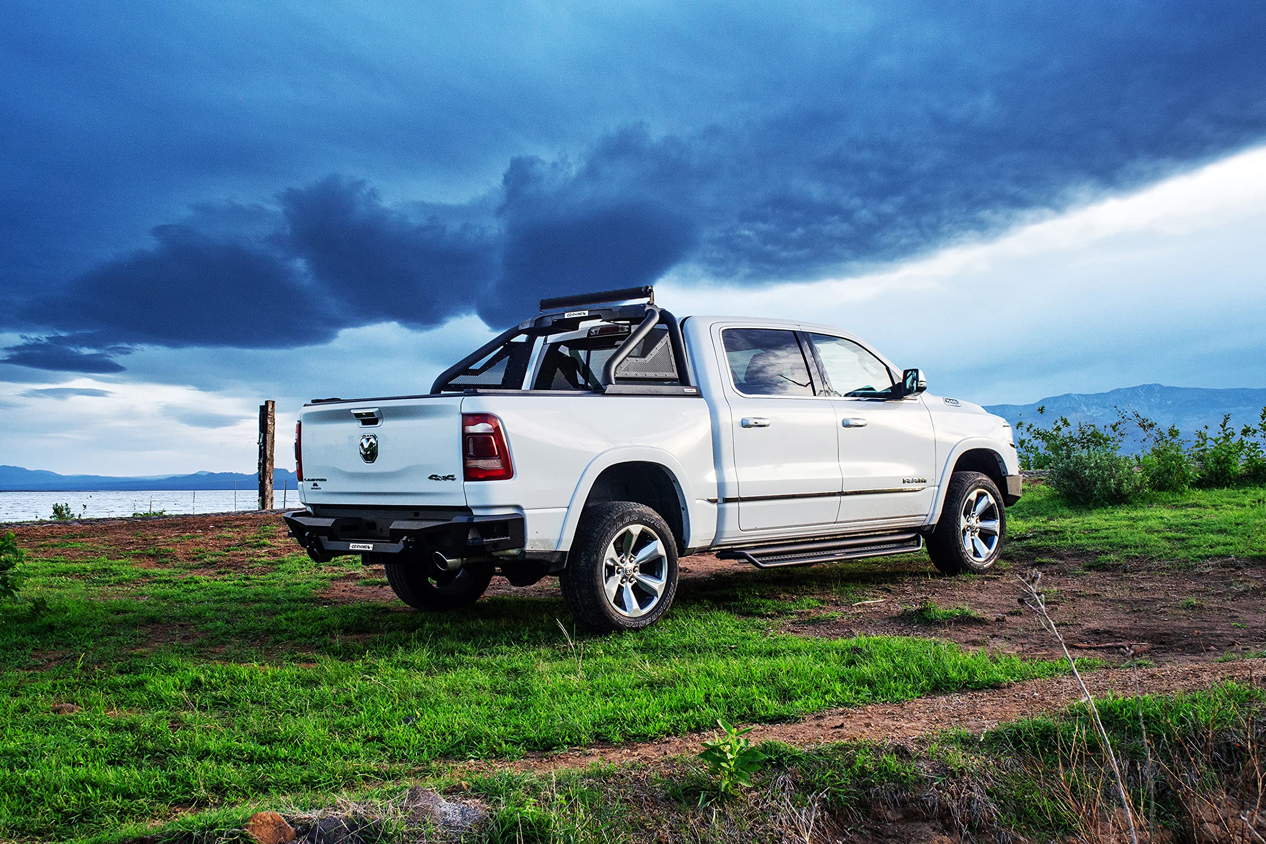 Go Rhino 918000T Sport Bar 2.0 For Full-Sized Trucks For Ram 19-24 1500, Chevrolet 20-24 Silverado 2500 Hd, Chevrolet 20-24 Silv
