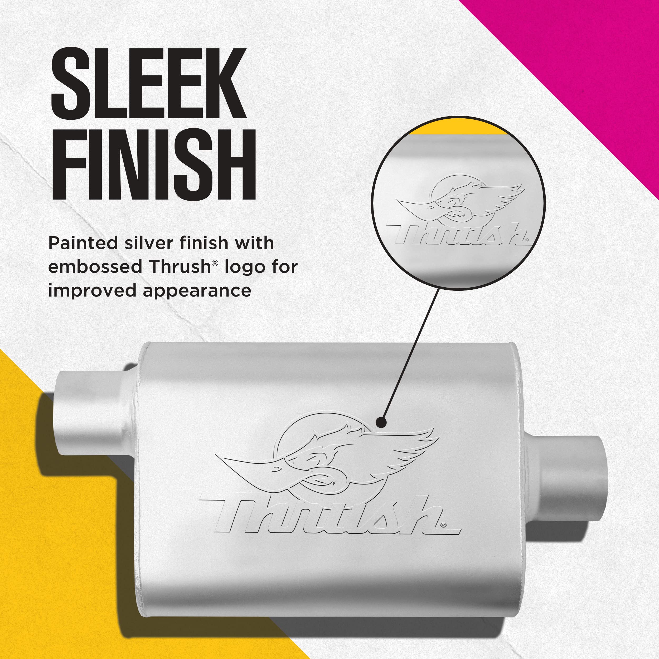 Thrush 17660 Welded Muffler