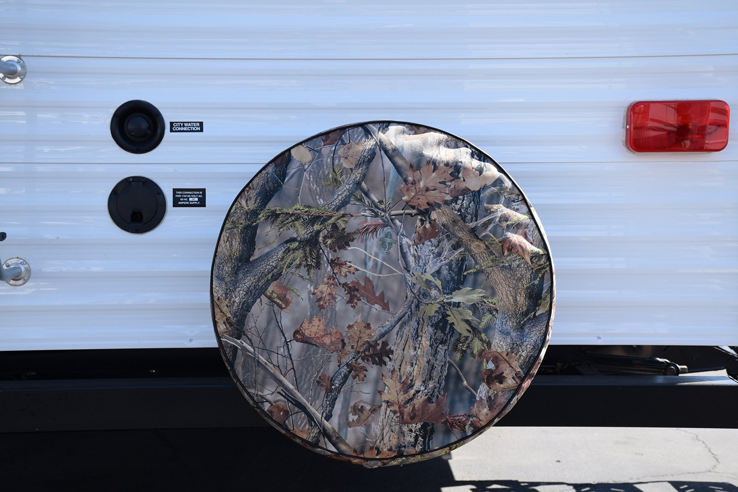 Adco 8751 Camouflage Game Creek Oaks Spare Tire Cover A, (Fits 34'' Diameter Wheel)