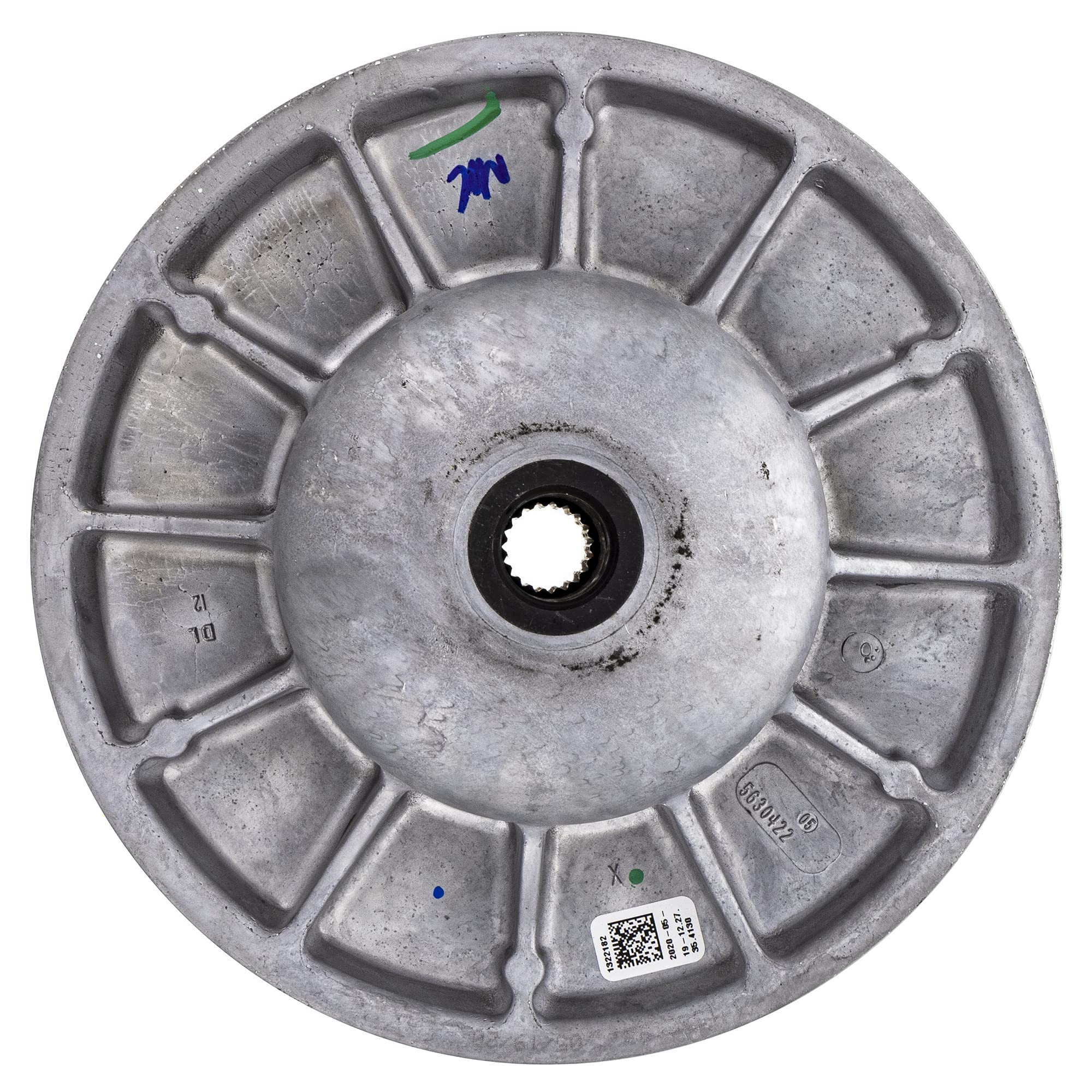 Polaris Ranger Driving Clutch, 3-Angle, Compatible With Polaris Models For Perfect Fit, Genuine Oem Part 1322182, Qty 1