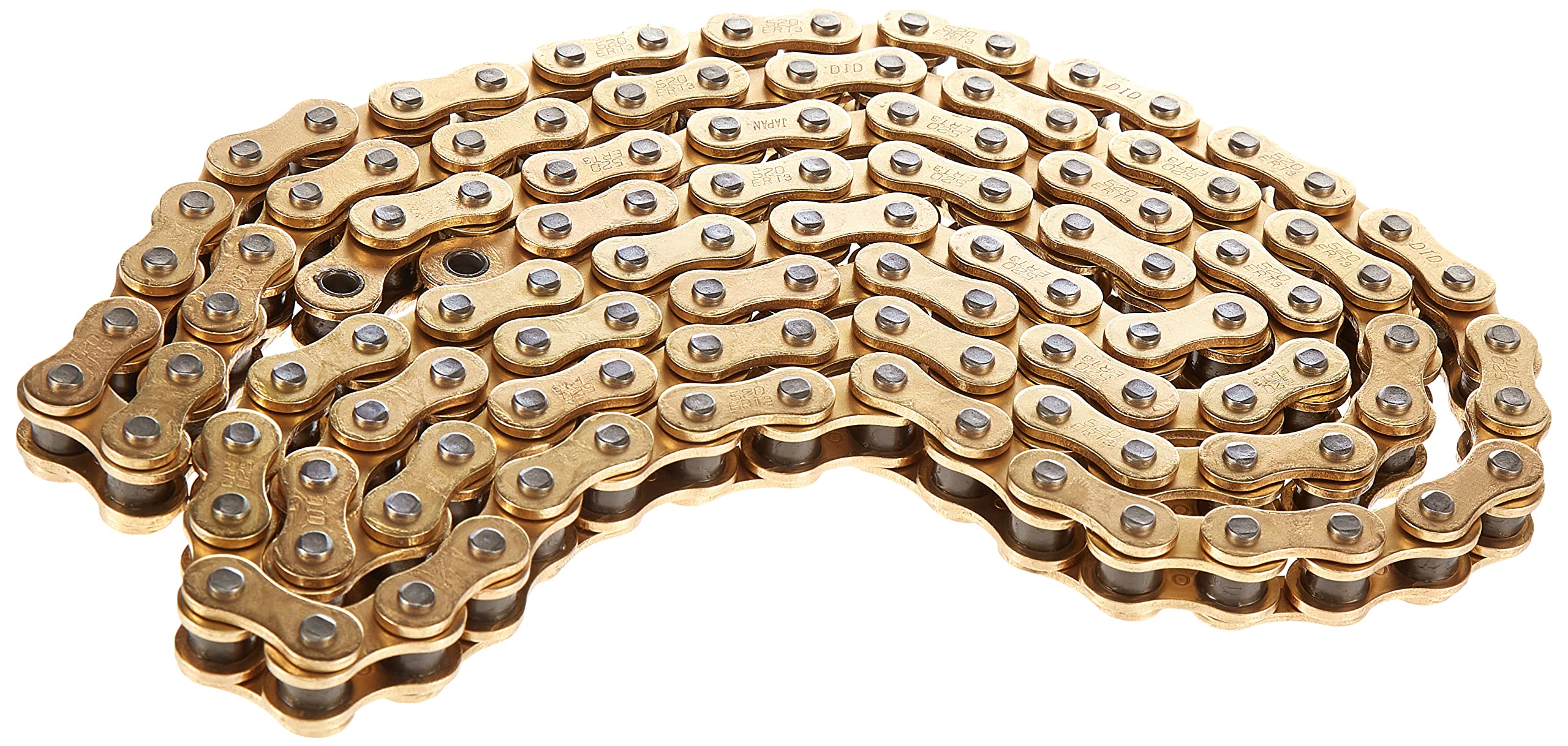 Did (520Ert3-120 Gold 120 Link High Performance Ert3 Series Non-O-Ring Racing Chain With Connecting Link