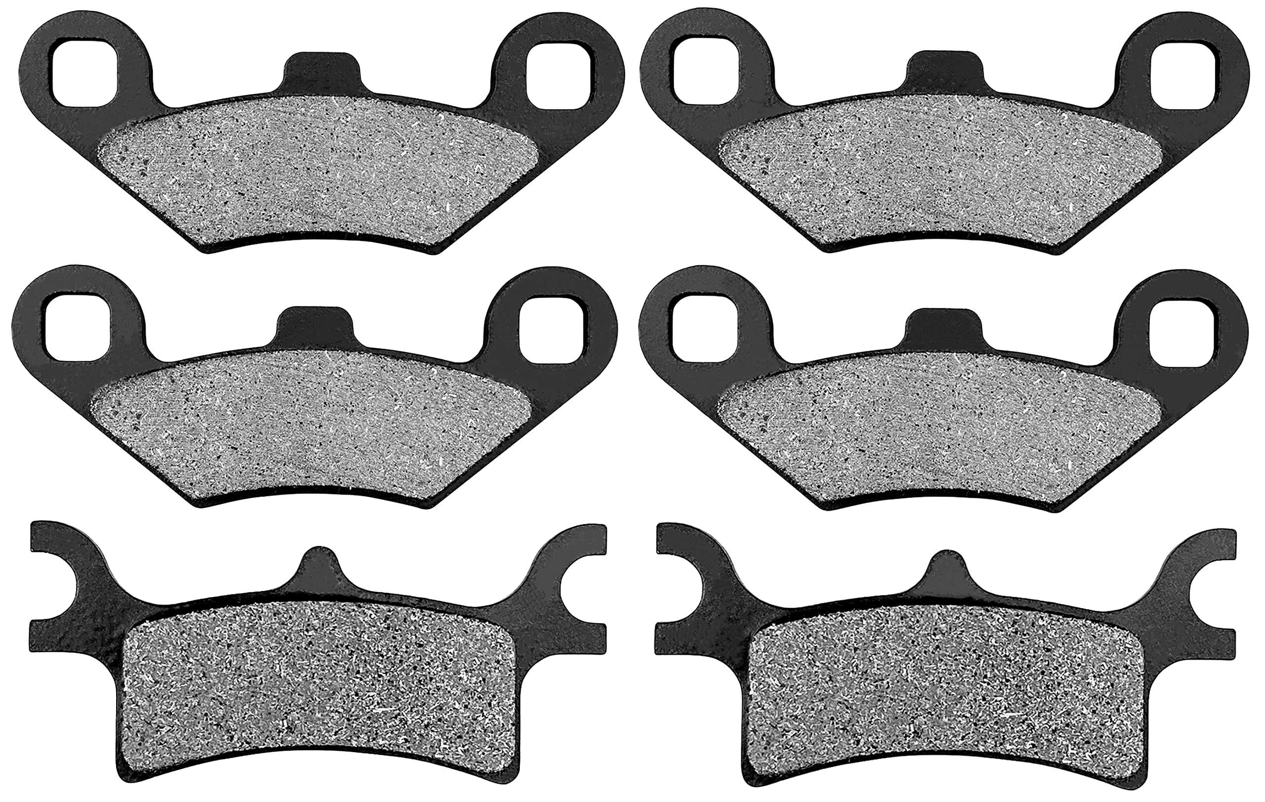Front And Rear Brake Pads For Polaris Sportsman 400 450 500 600 700 800 Efi/Ho 2X4 4X4, Scrambler 400 500, Trail Boss 330, Magnum 325 330 500, Trail Blazer 250 330, Xpedition 325, Atv 500