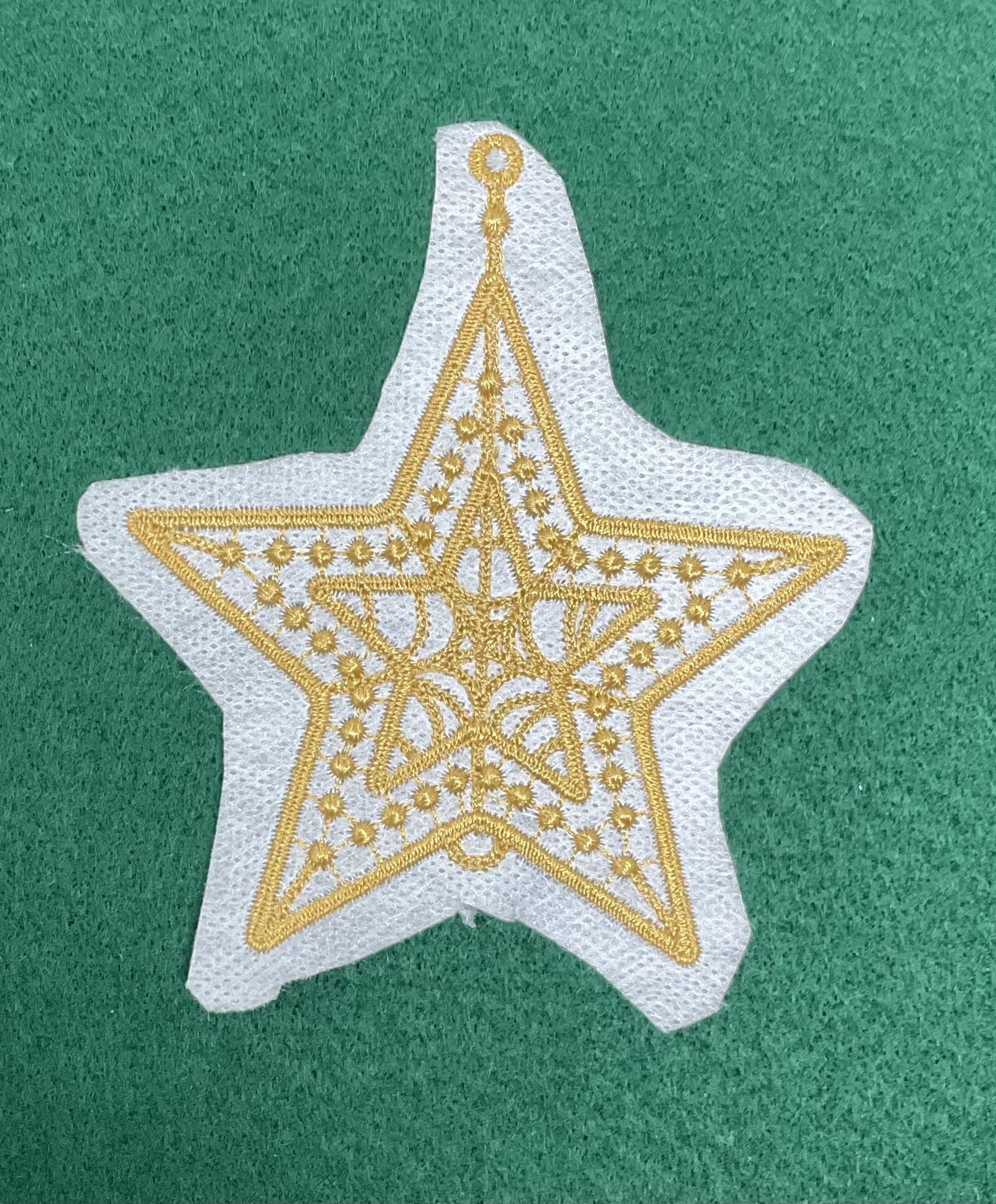 H.B.I. Products Wash Away Water Soluble Embroidery Stabilizer 10'' X 12'' Cut Pieces For Machine Embroidery - Fits 5X7 Hoops 100