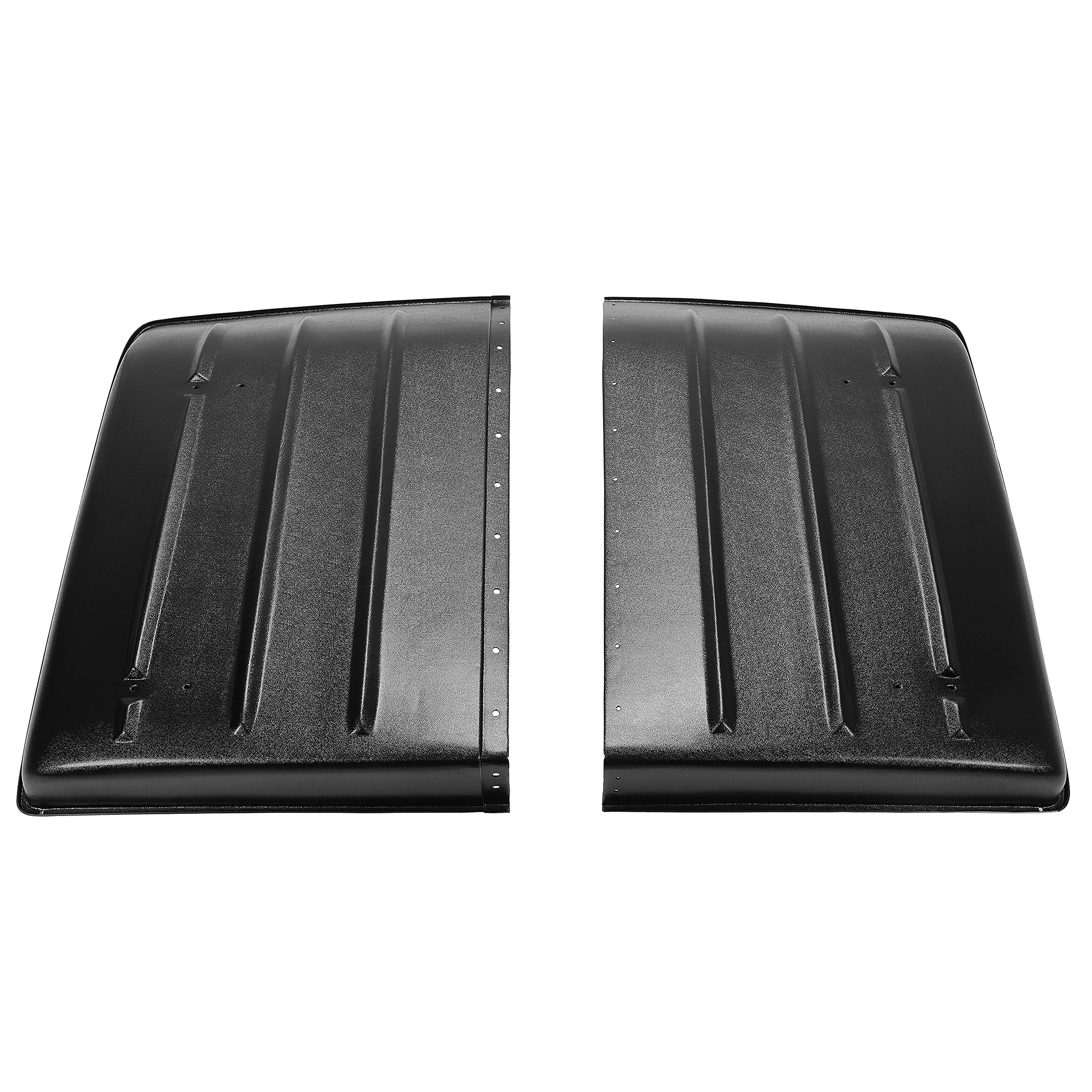 Kuafu Hard Roof Top Compatible With 2005-2024 Kawasaki Mule 600 610 Sx 4X4 Utv Top Black Plastic Replacement For Kaf600-005B