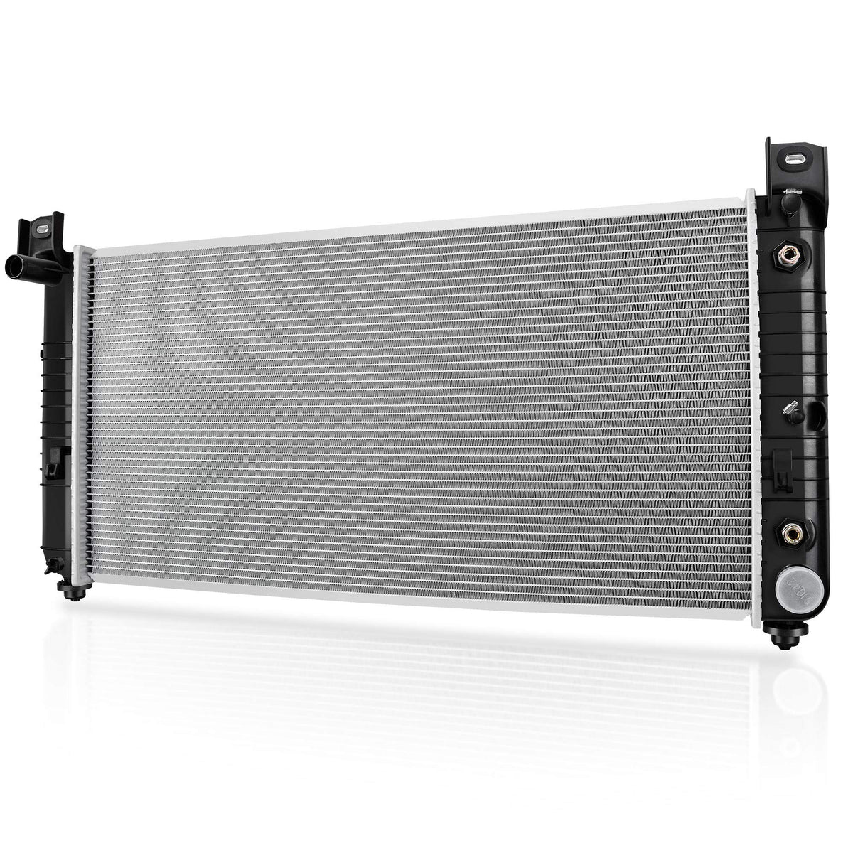 Autosaver88 34'' Radiator Compatible With Chevy Silverado Suburban Tahoe Cadillac Avalanche Escalade Gmc Yukon Sierra With Toc W