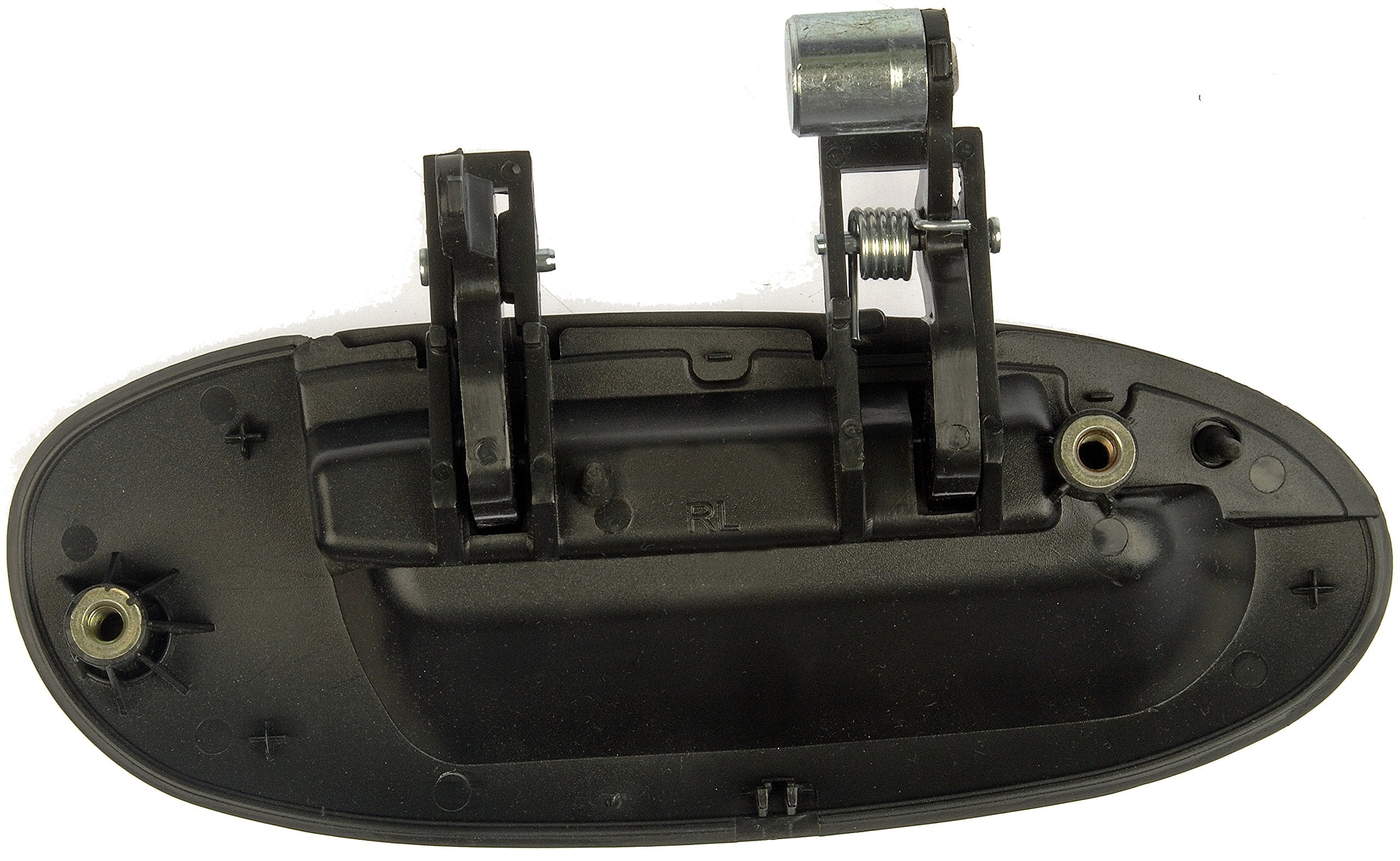 Dorman 79352 Rear Driver Side Exterior Door Handle Compatible With Select Ford / Mercury Models, Smooth Black