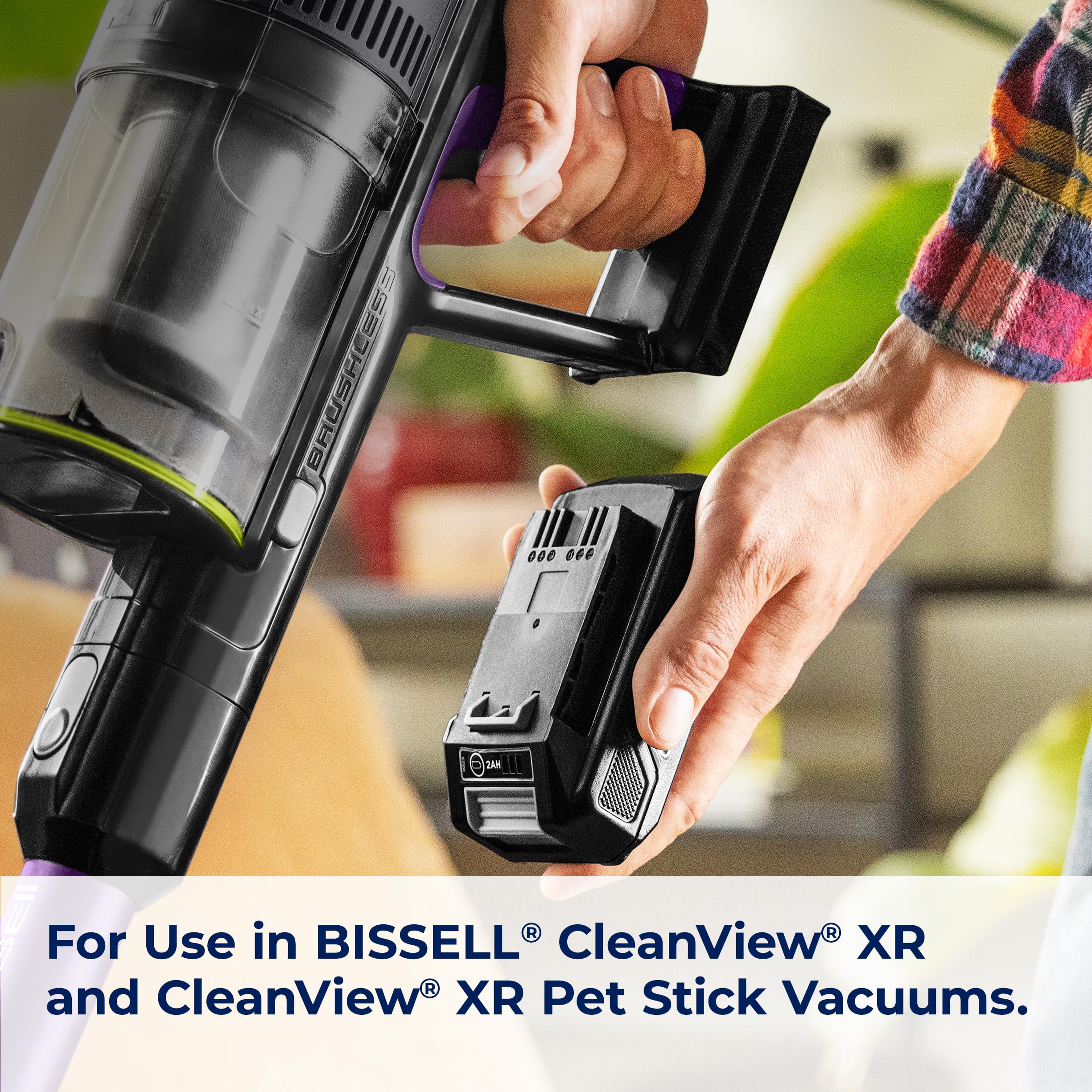 Bissell CleanView XR Pet Stick Vacuum with Extra Battery, Model 4054